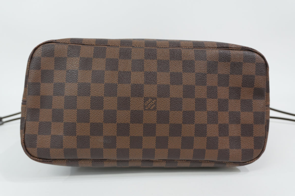 Pre-Owned Louis Vuitton Damier Ebene Neverfull MM Tote Bag