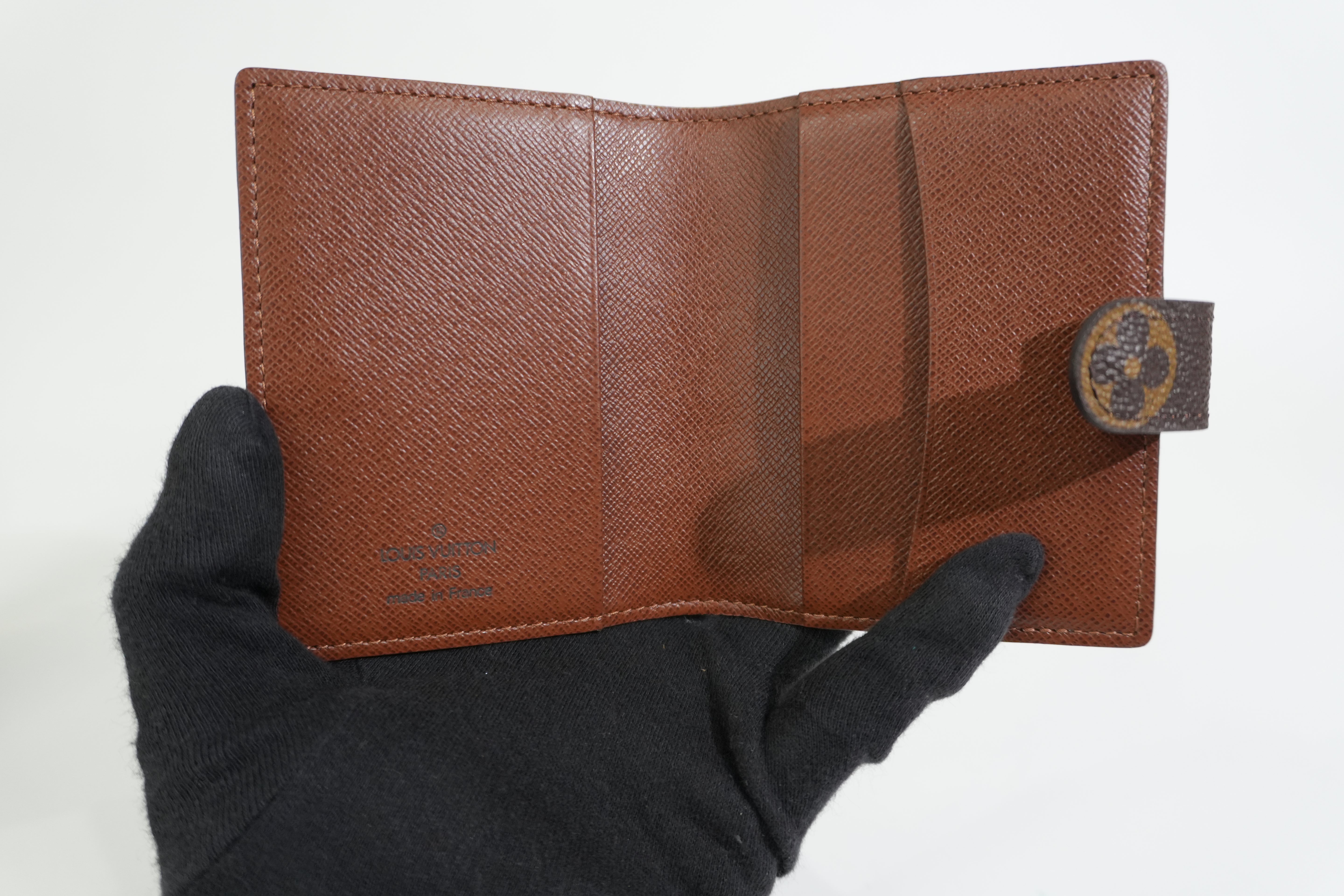 Pre-owned Louis Vuitton Monogram Notebook Cover Agenda Mini