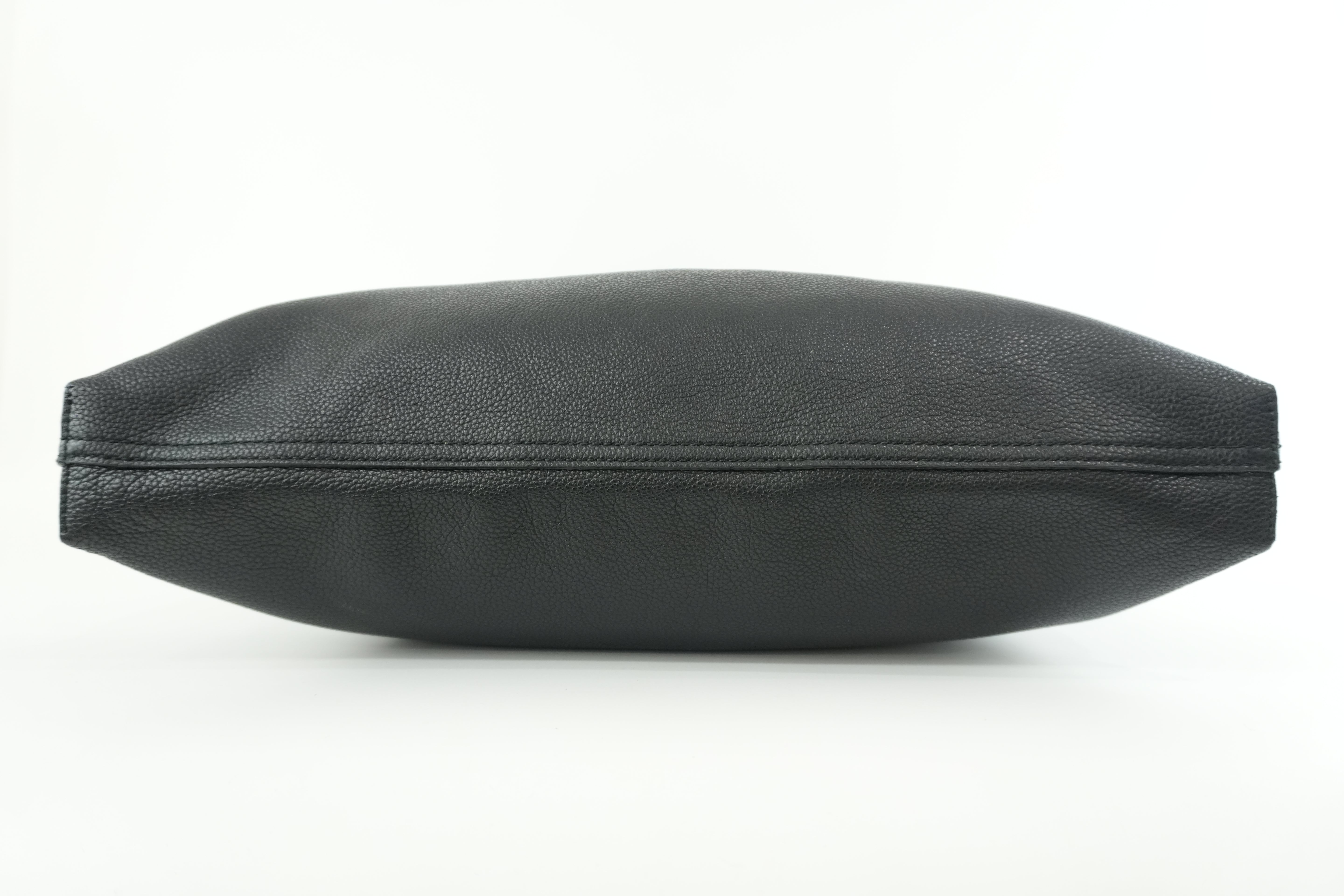 Pre-owned Gucci Canvas Tote Bag Black