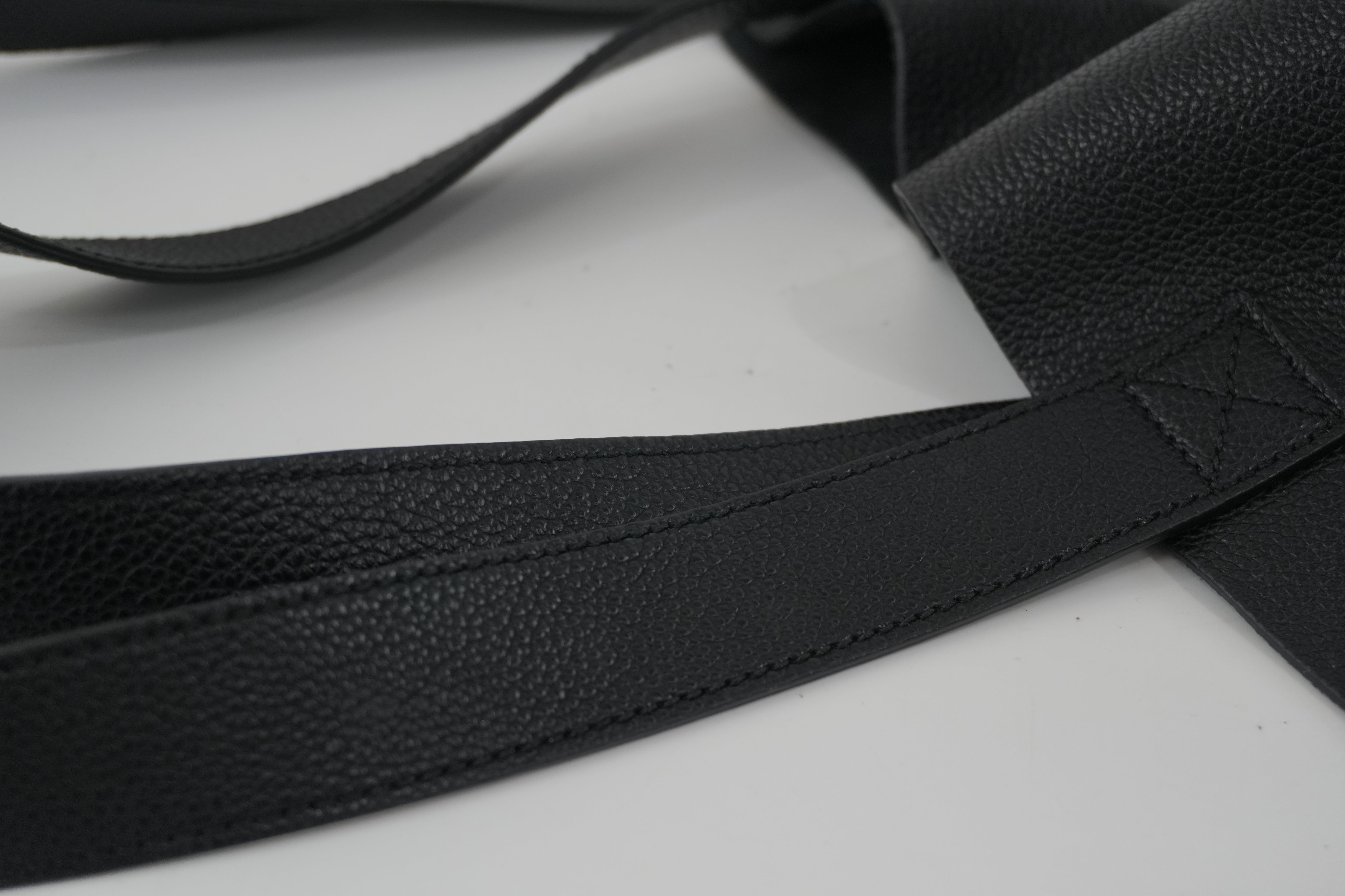 Pre-owned Gucci Canvas Tote Bag Black