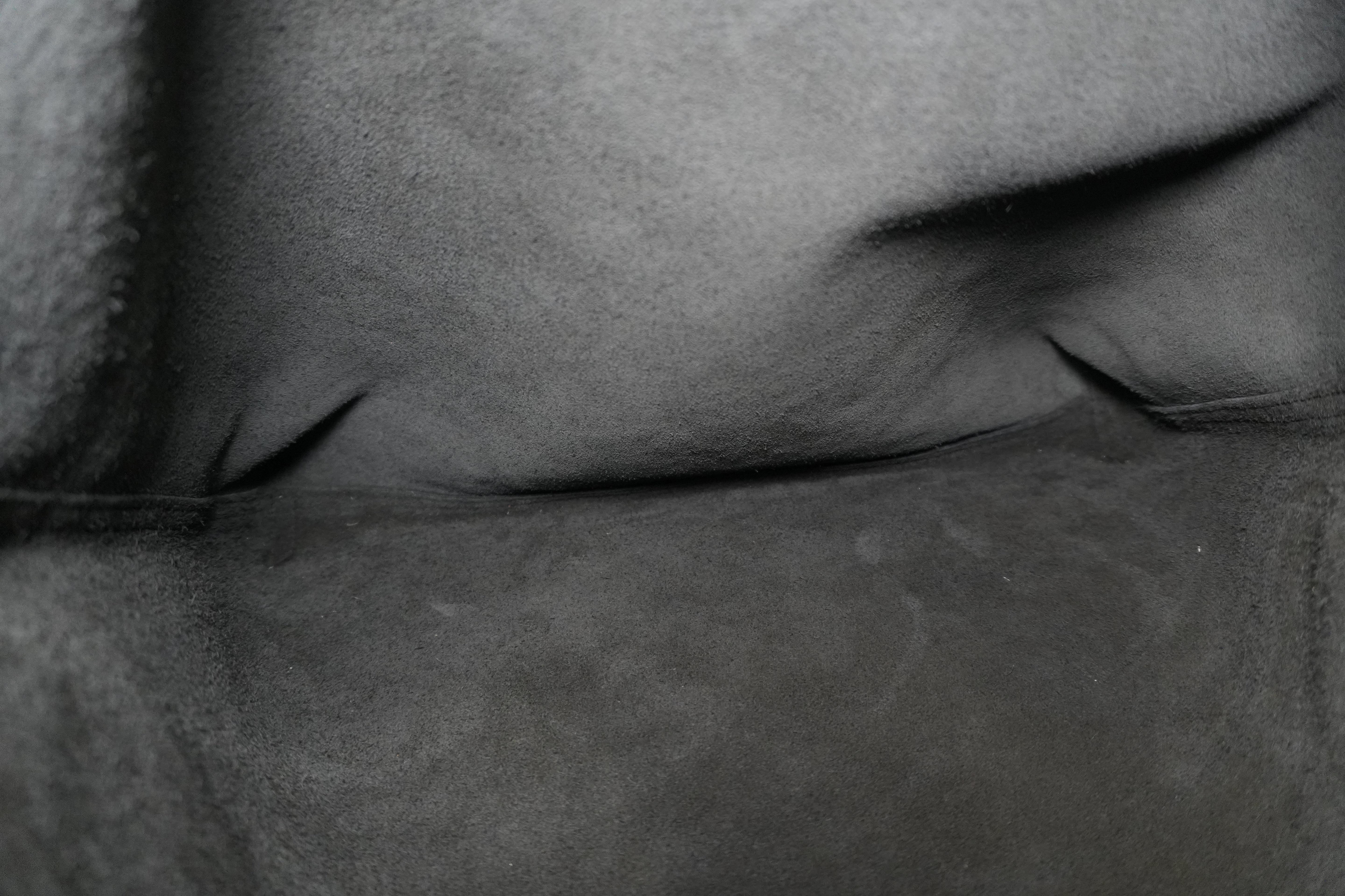 Pre-owned Gucci Canvas Tote Bag Black