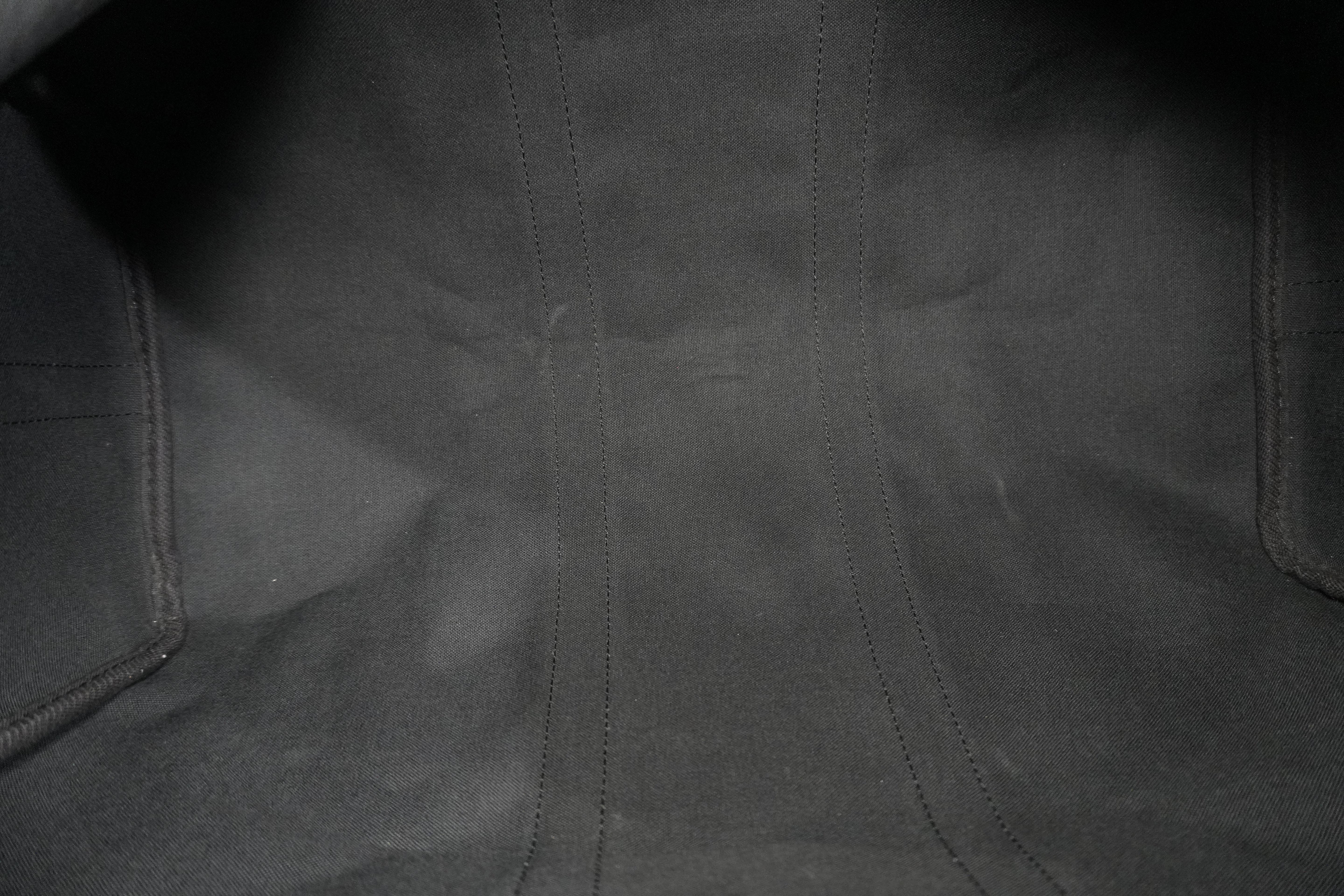 Pre-owned Louis Vuitton Damier Graphite Keepall Bandouliere 45 Travel Bag