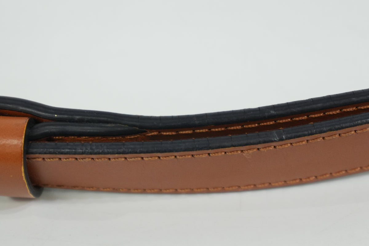Pre-Owned MCM Visetos Crossbody Cognac