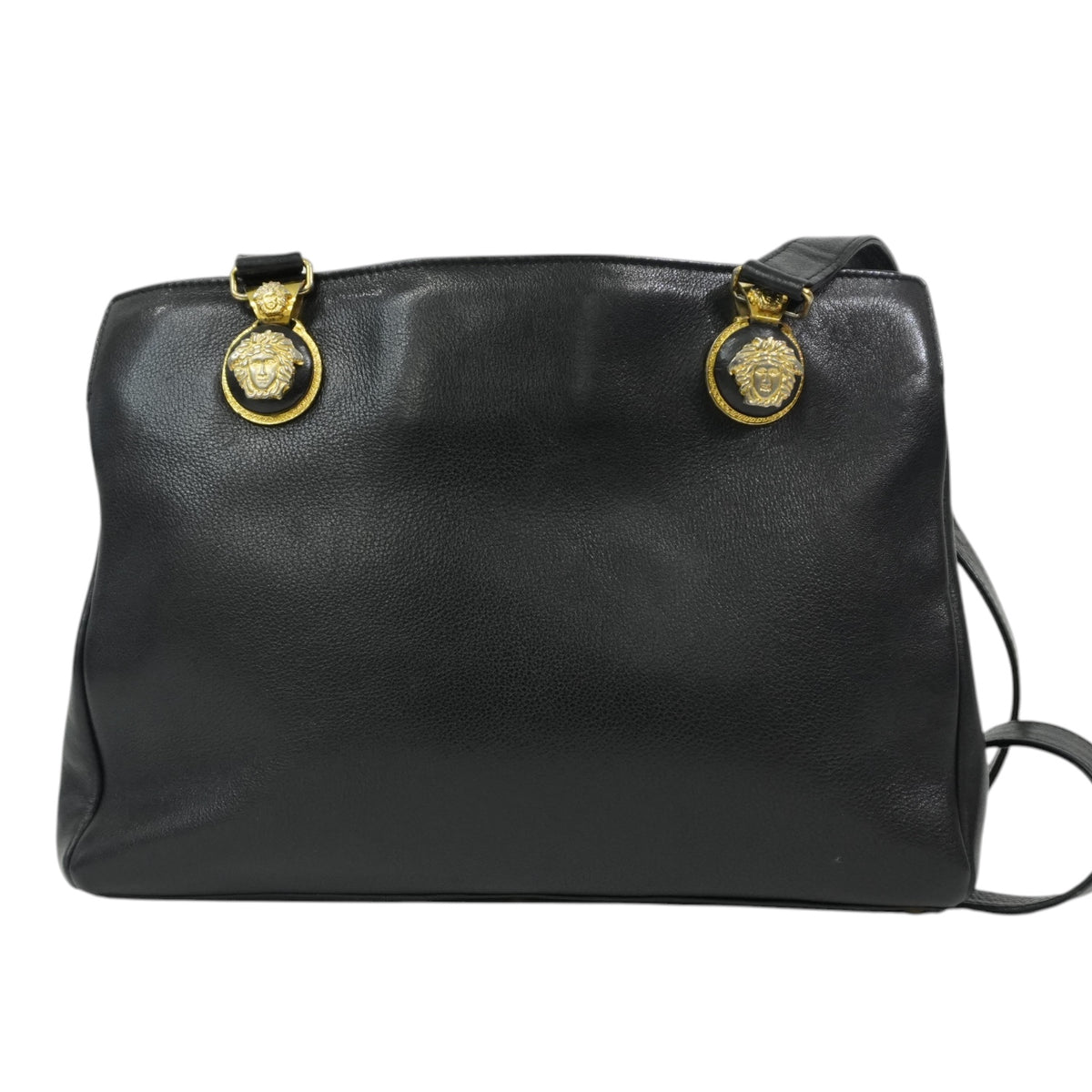 Pre-Owned Versace Tote Bag Black
