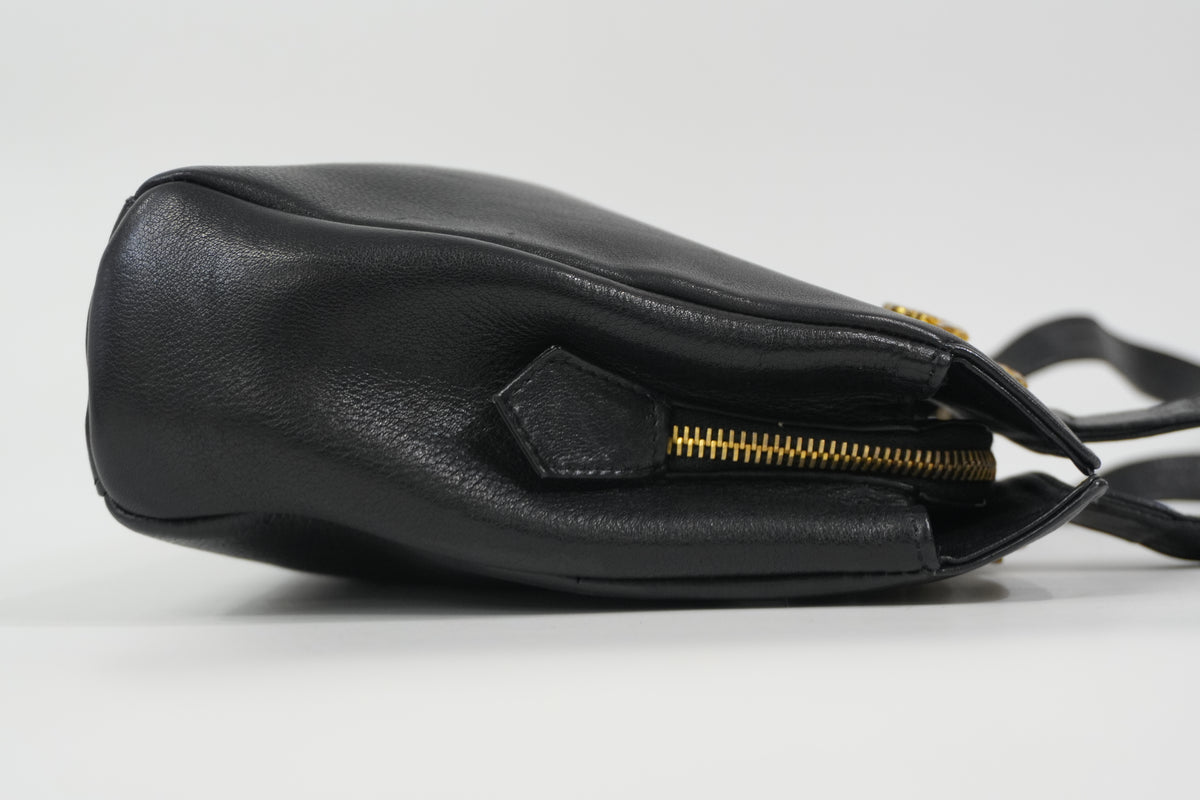 Pre-Owned Versace Tote Bag Black