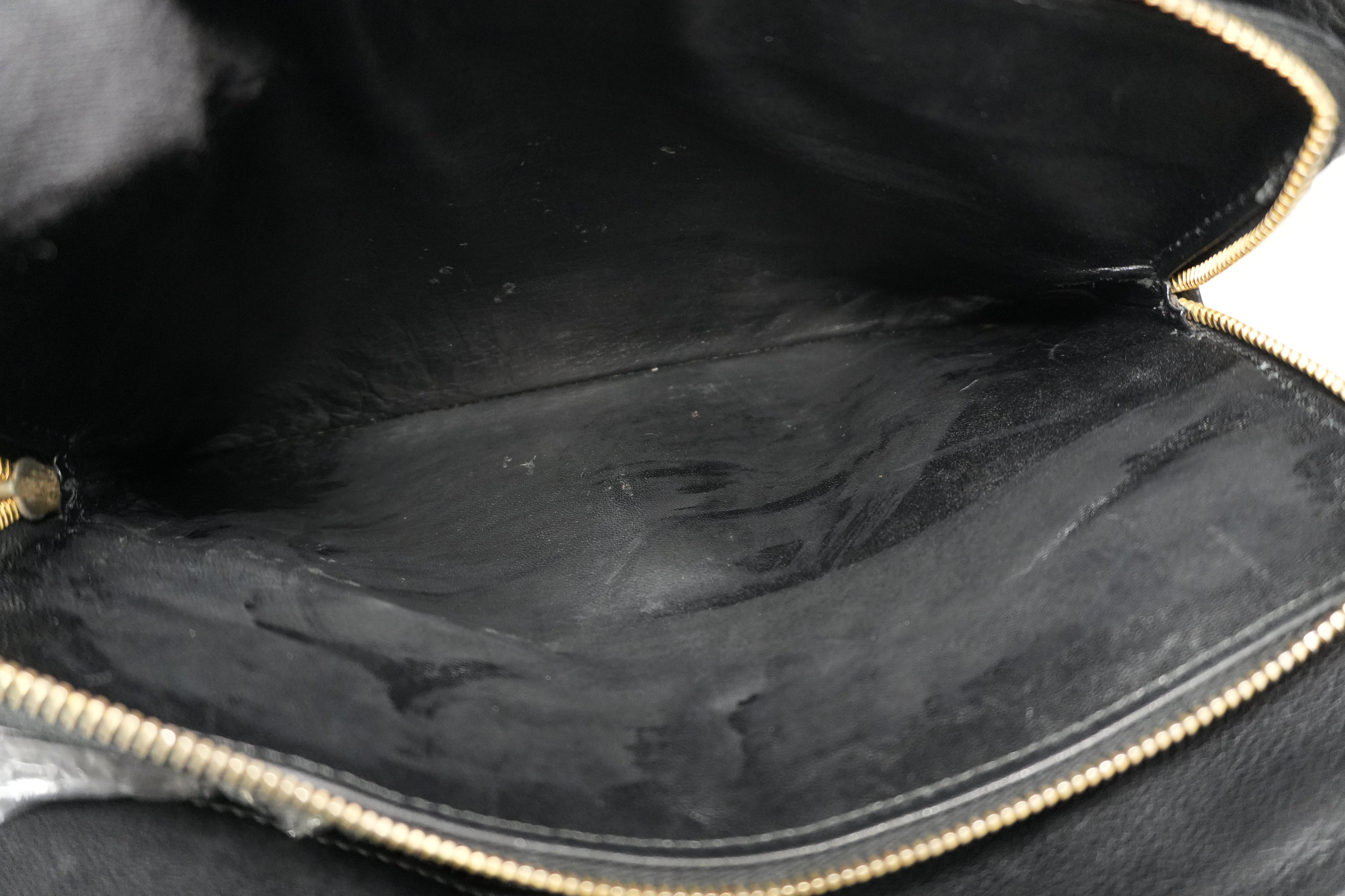 Pre-Owned Versace Tote Bag Black