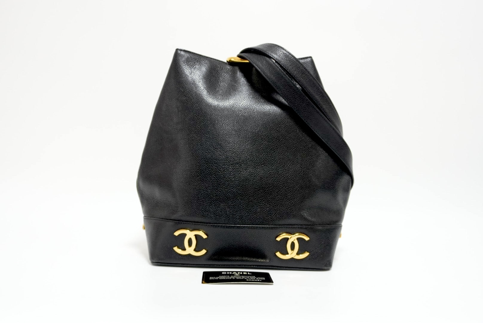 Chanel Triple CC Bucket Shoulder Bag Used
