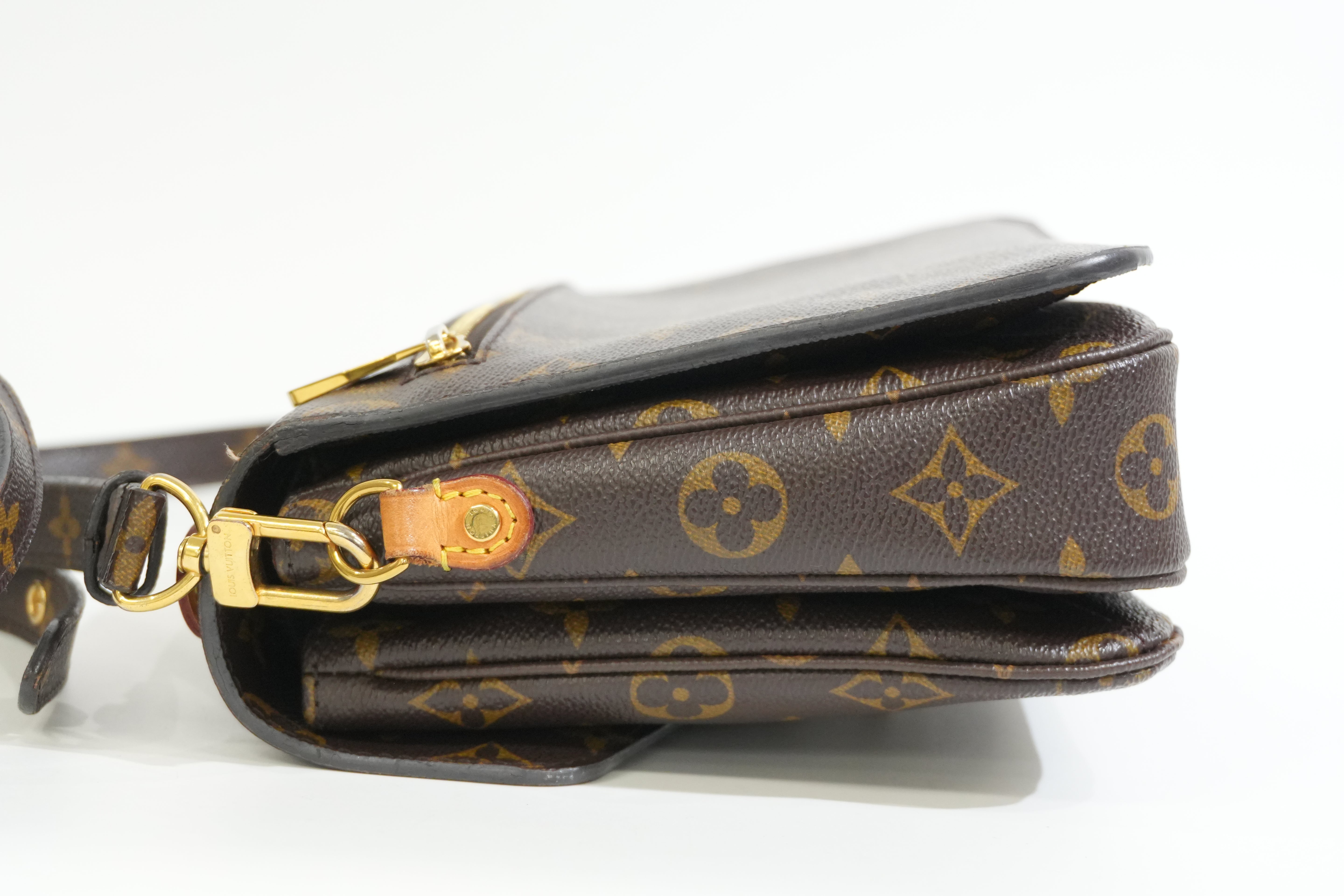Pre-owned Louis Vuitton Monogram Metis Crossbody Bag