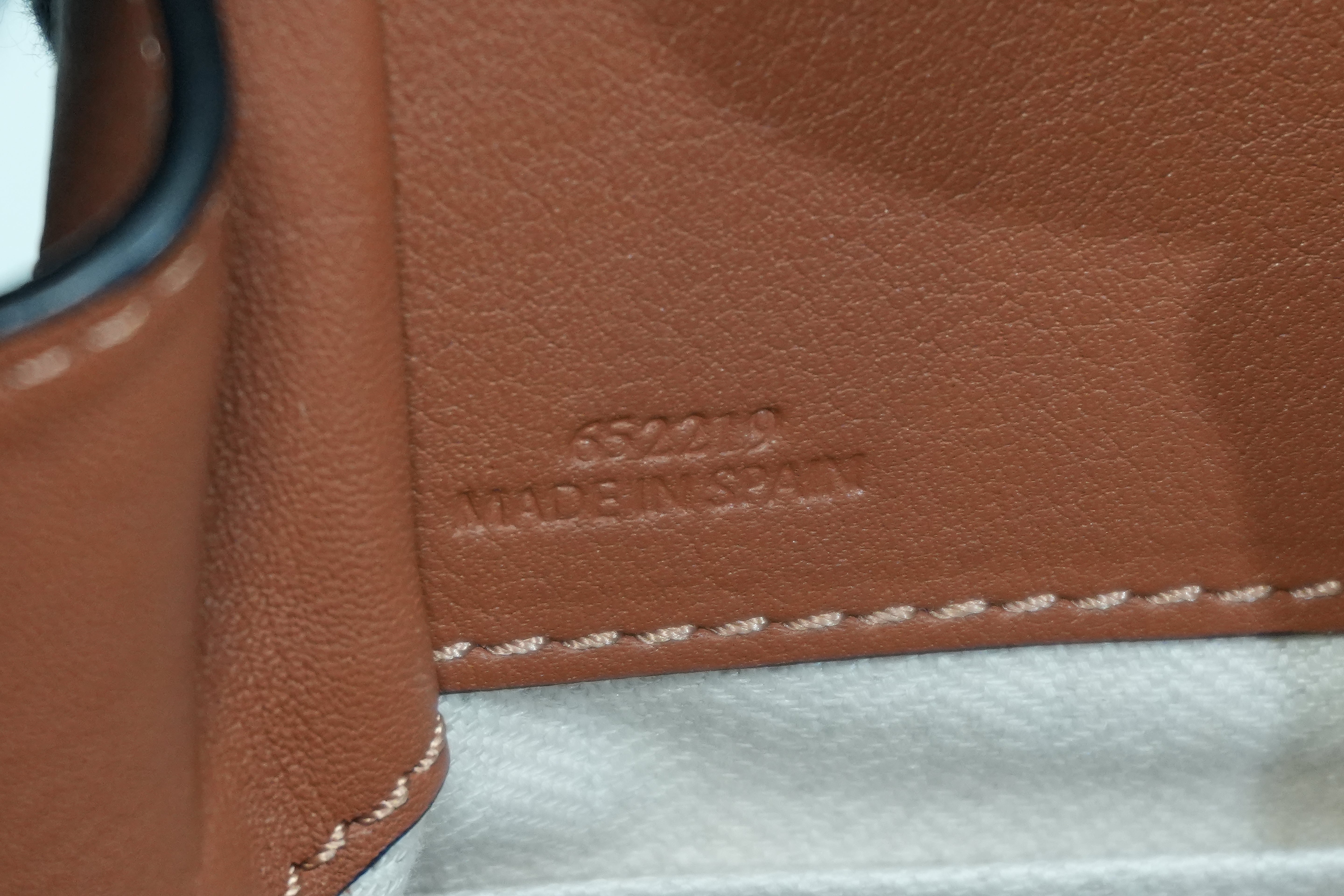 Pre-owned Loewe Mini Hammock Shoulder Bag Brown