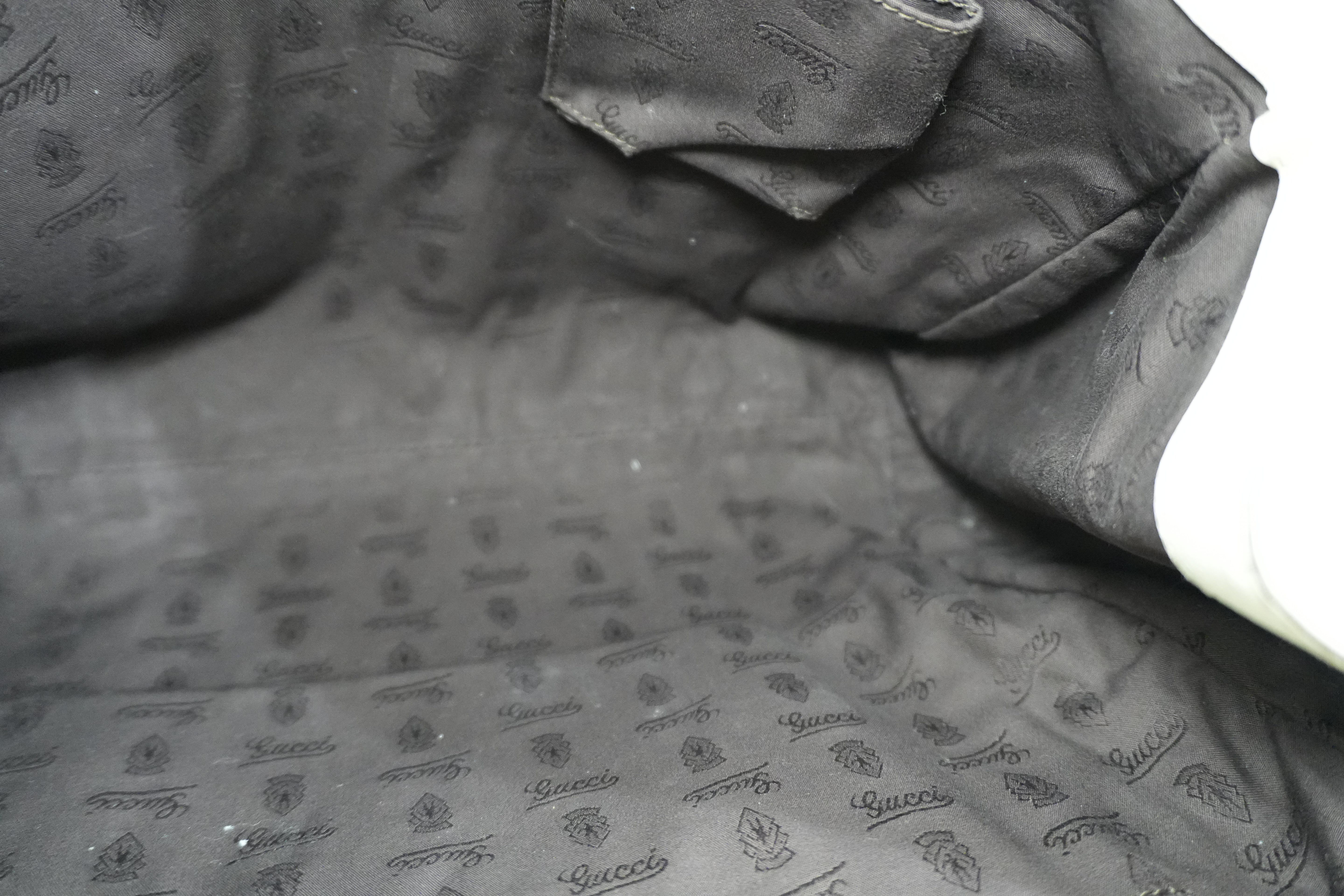 Pre-owned Gucci New Ladies Tote Bag White