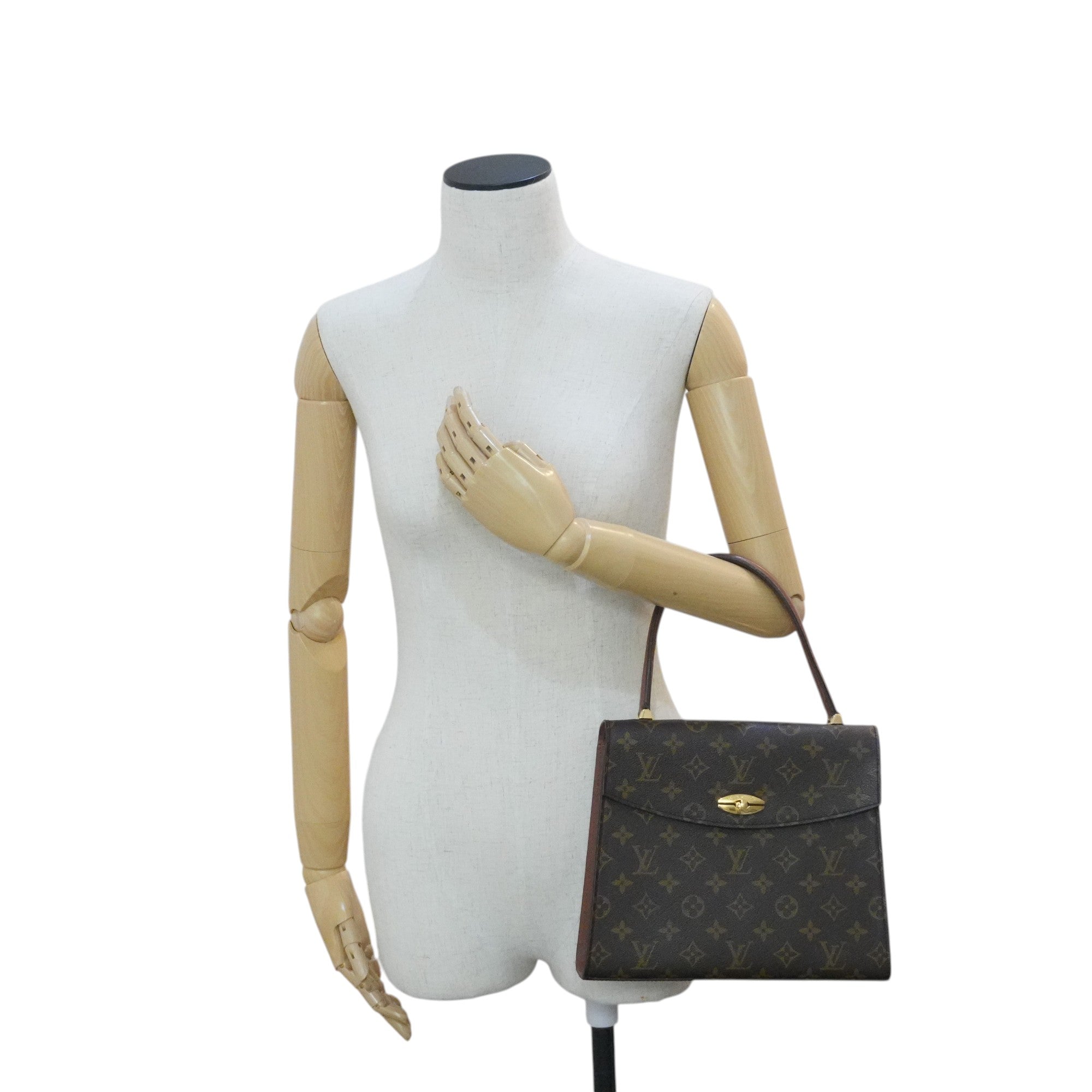 Pre-owned Louis Vuitton Monogram Malesherbe Handbag