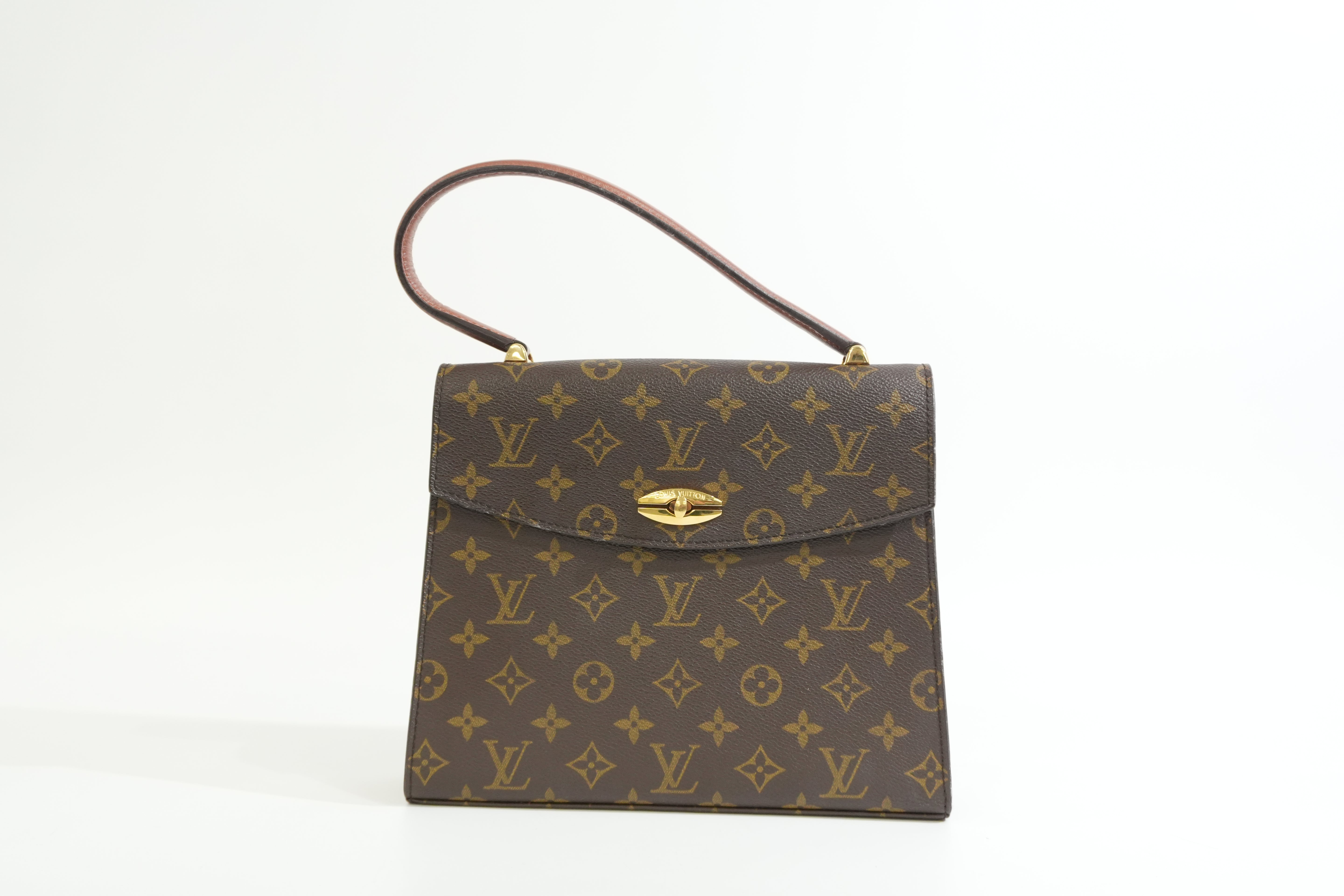 Pre-owned Louis Vuitton Monogram Malesherbe Handbag