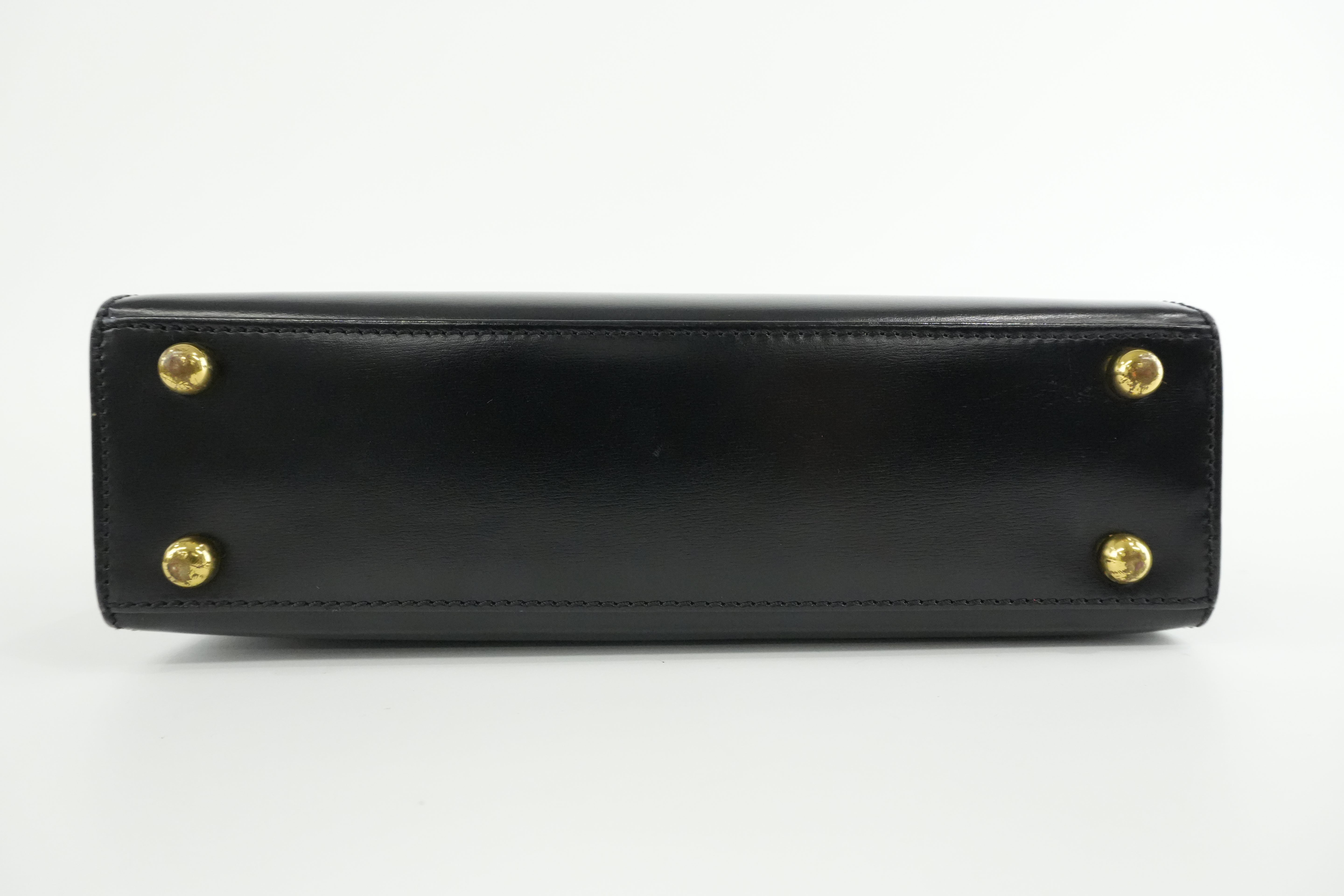 Cartier Panthere Handbag Black Used