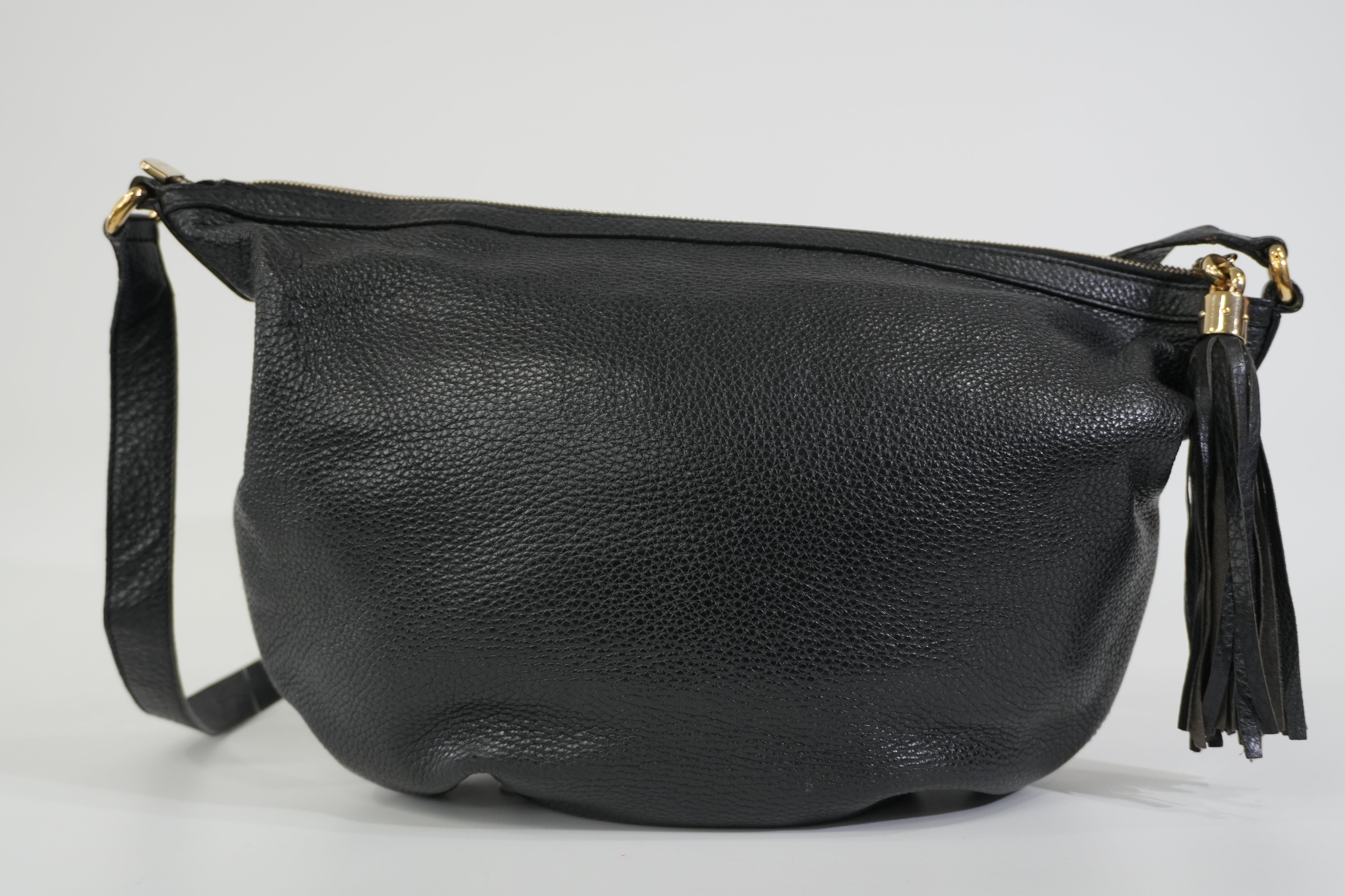 Pre-owned Gucci Soho Shoulder Bag Black