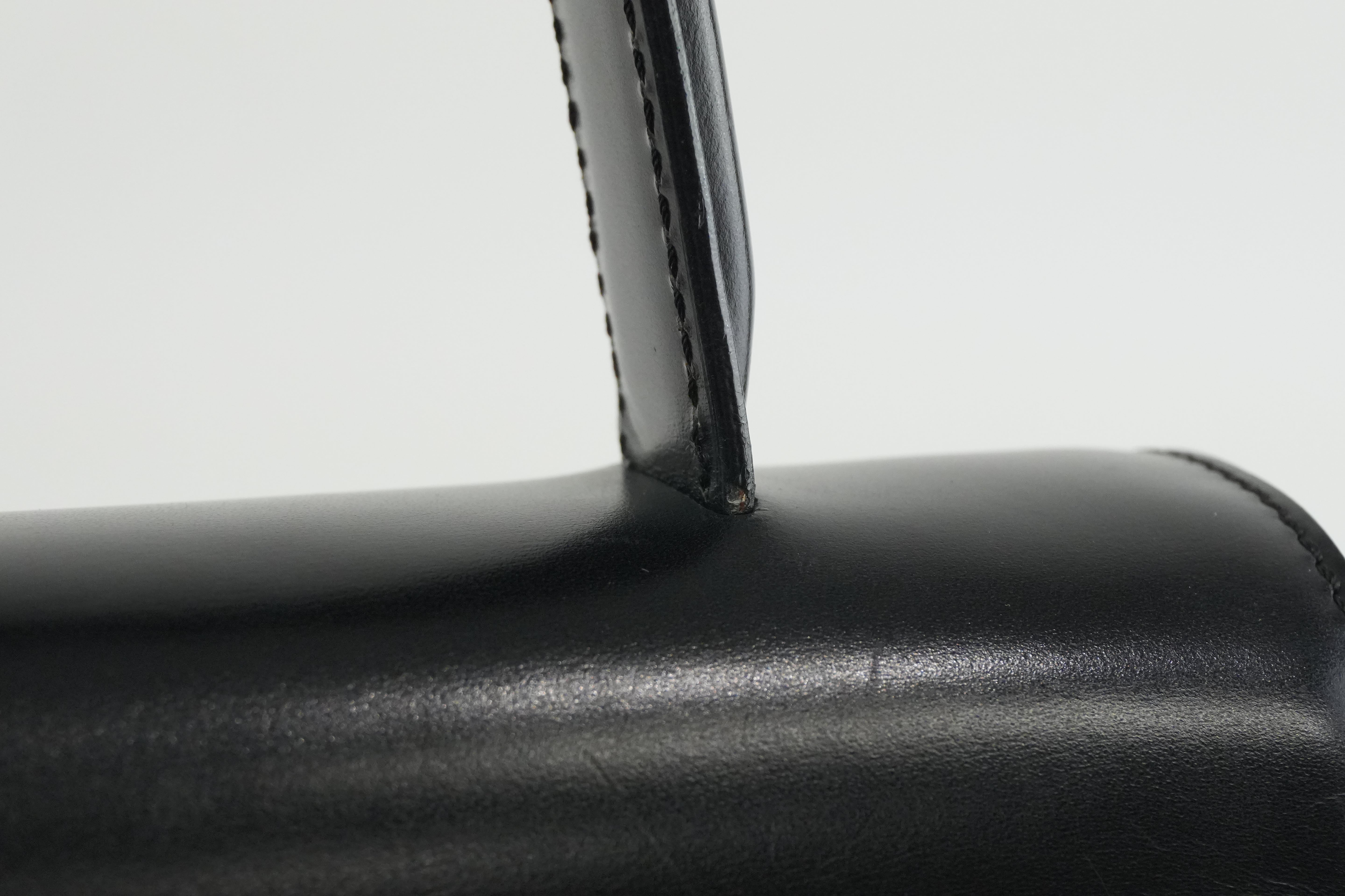 Cartier Panthere Handbag Black Used