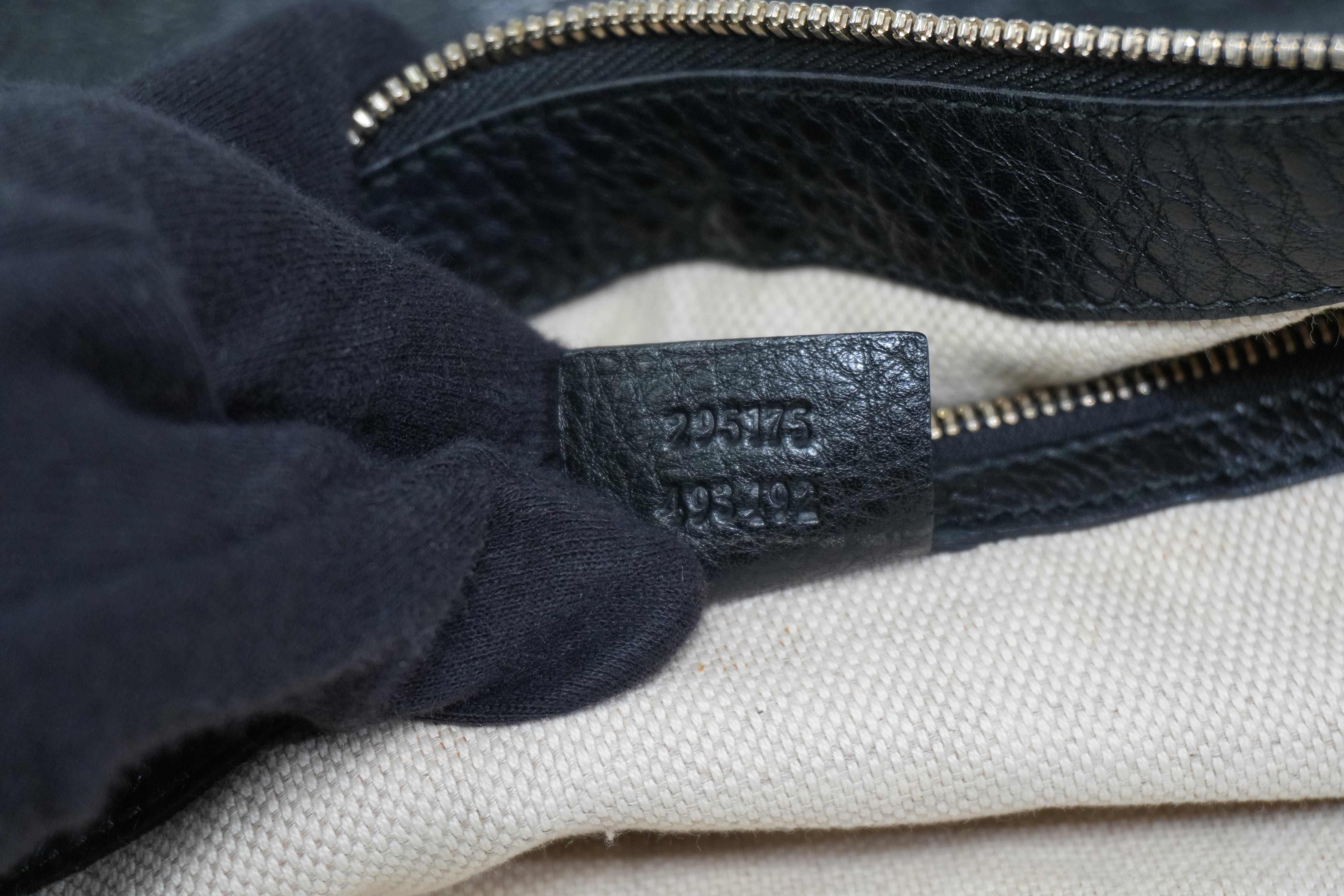 Pre-owned Gucci Soho Shoulder Bag Black