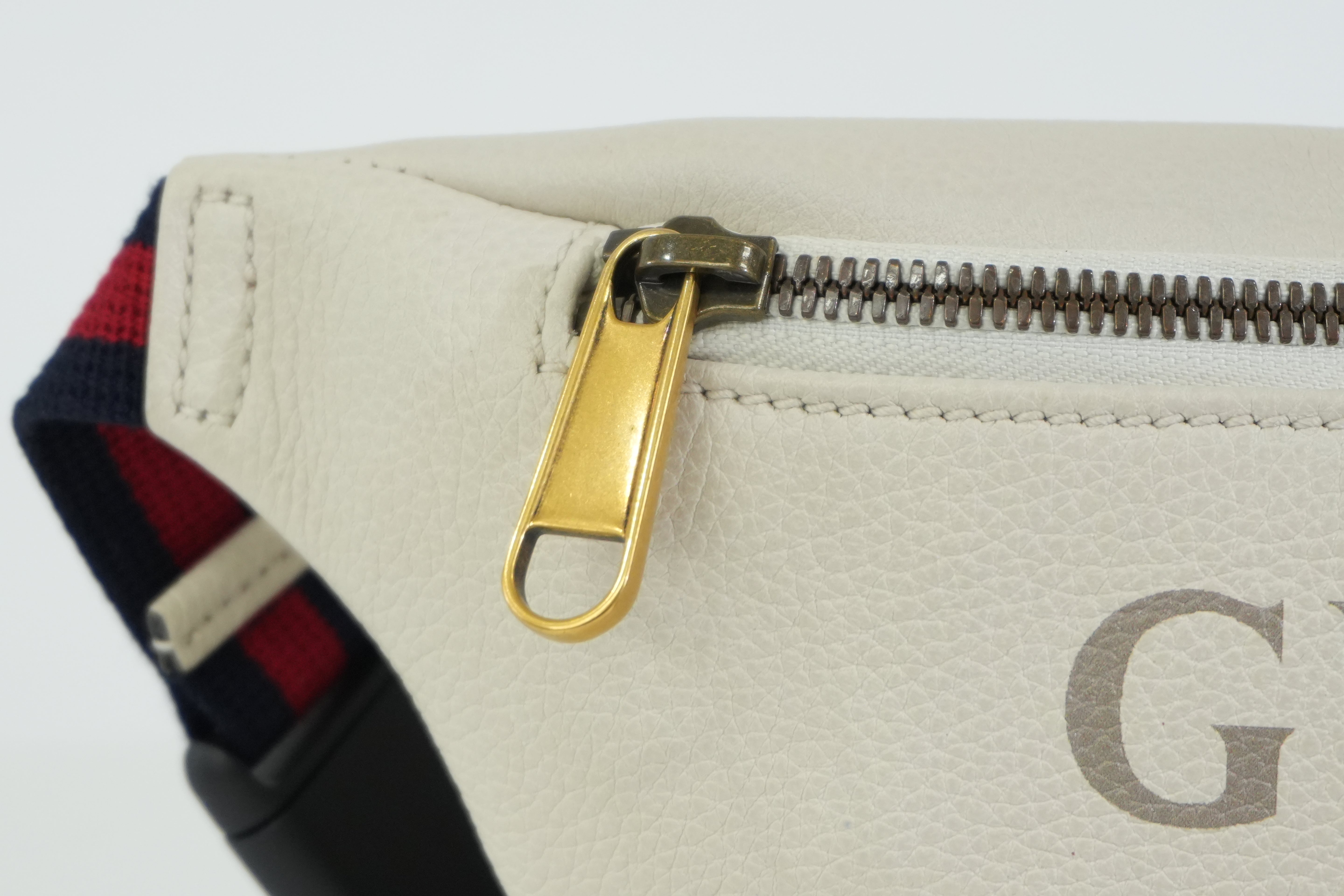 Pre-owned Gucci Body Bag White