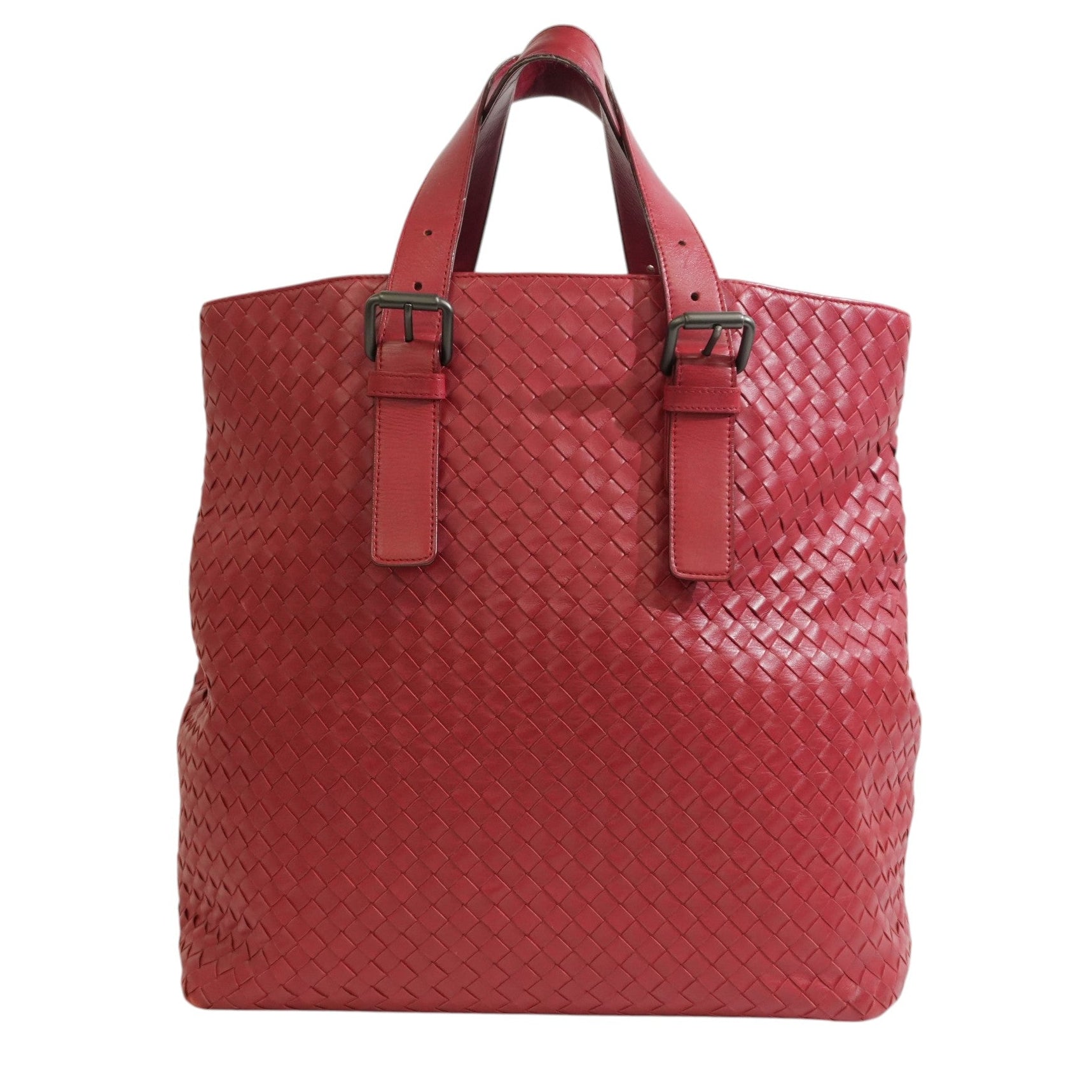 Pre-owned Bottega Handbag Red