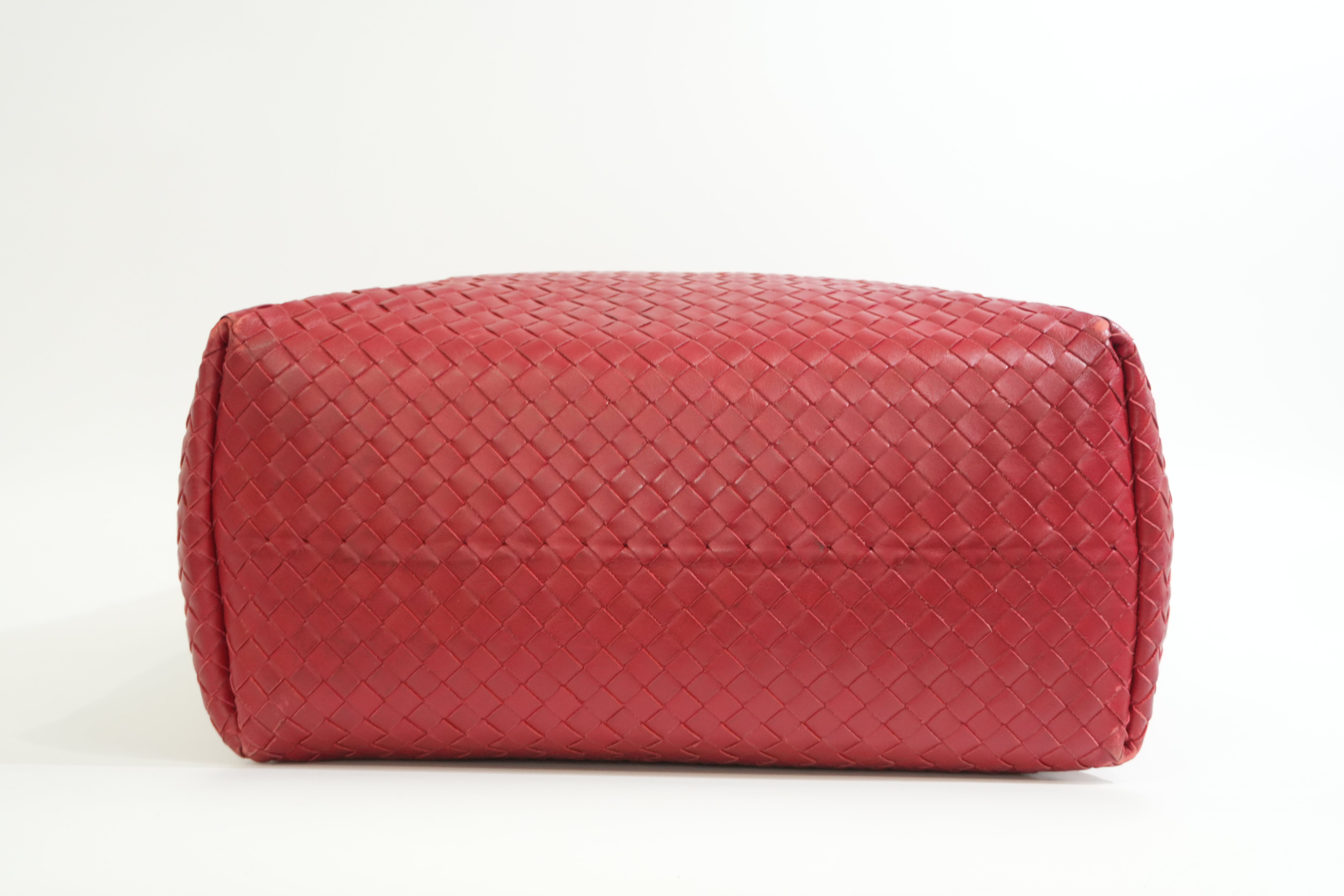 Pre-owned Bottega Handbag Red