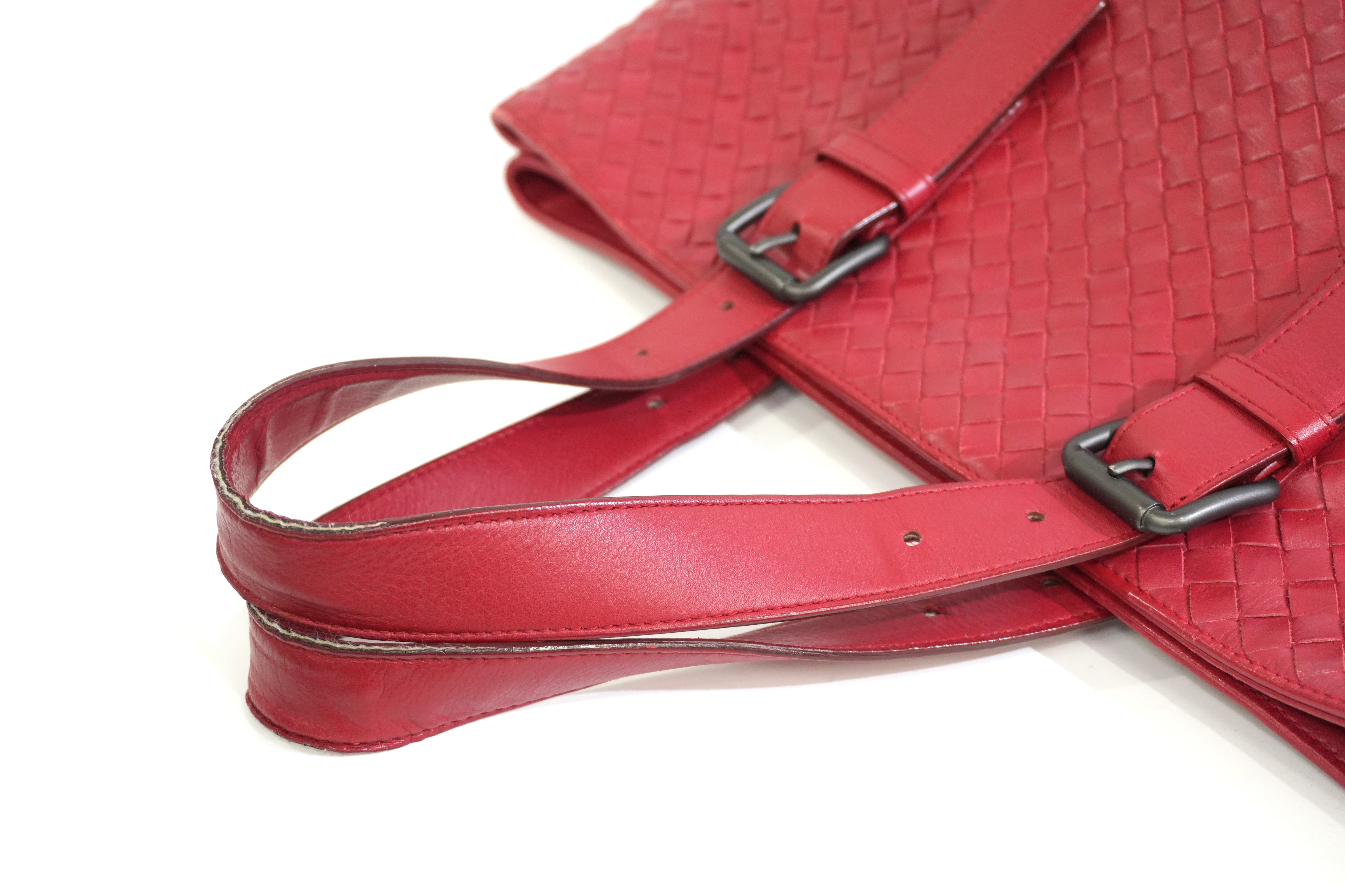 Pre-owned Bottega Handbag Red