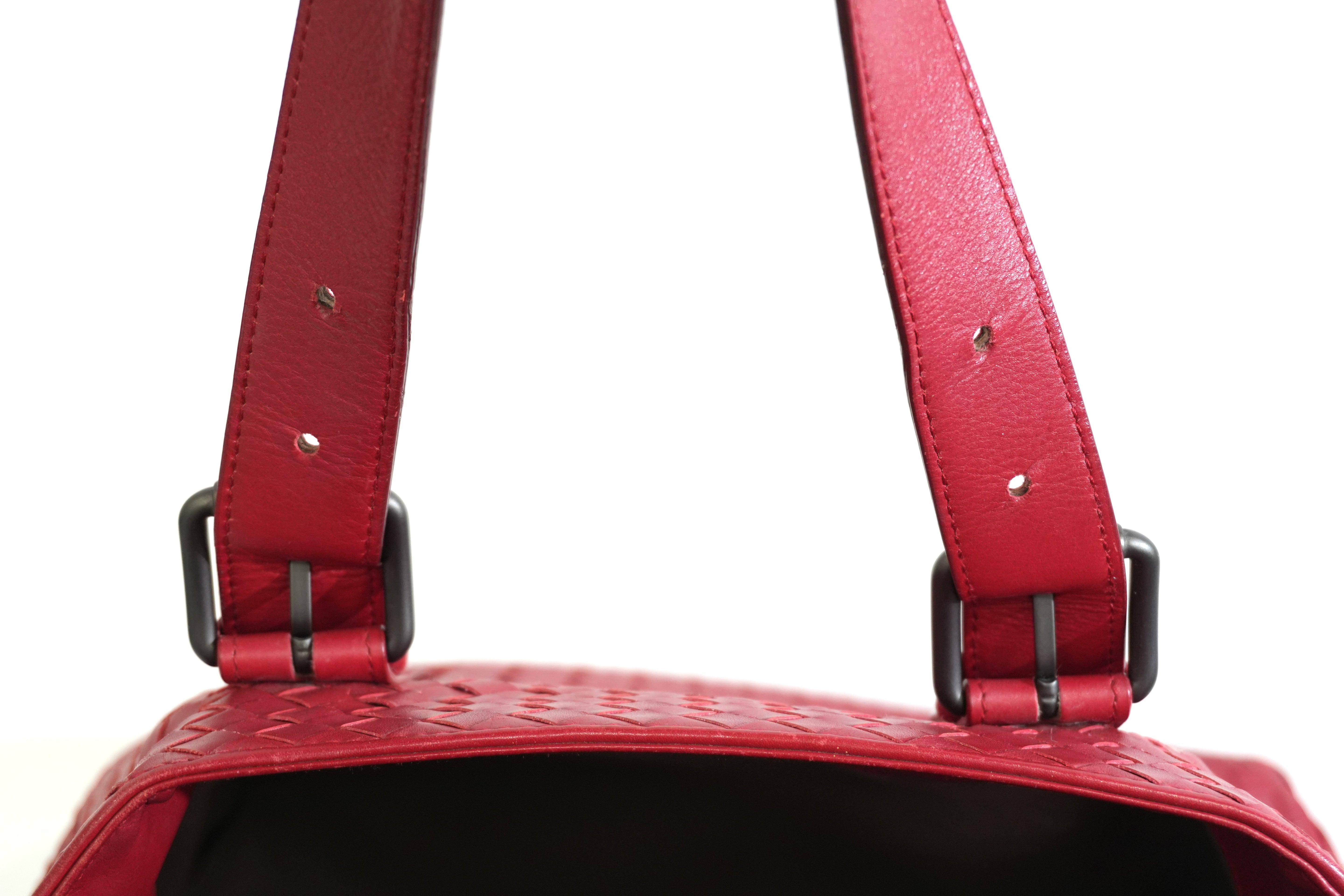 Pre-owned Bottega Handbag Red