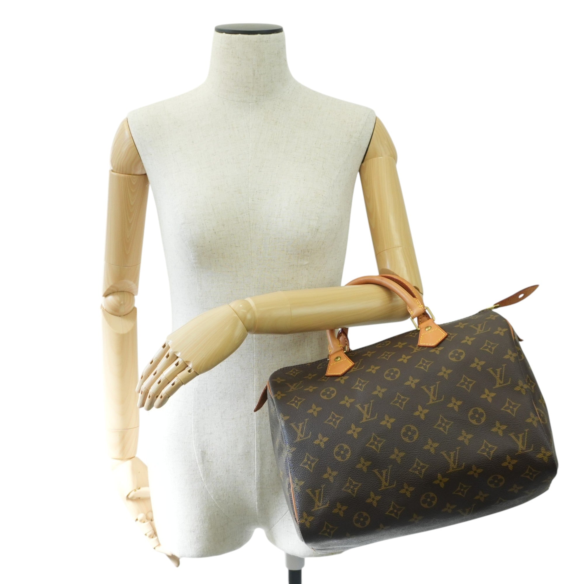 Louis Vuitton Monogram Speedy 30 Handbag Used