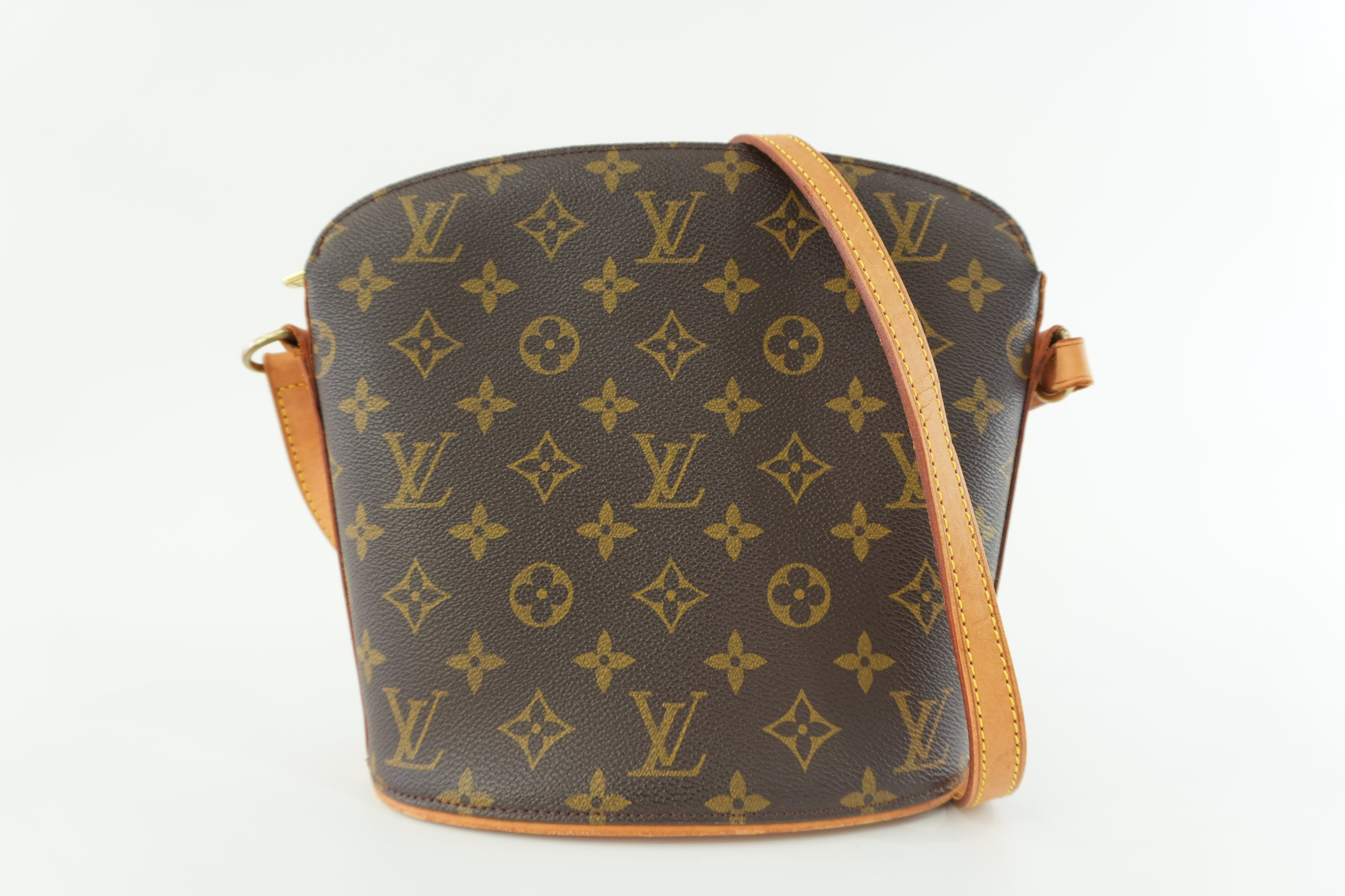 Louis Vuitton Monogram Drouot Shoulder Bag Used