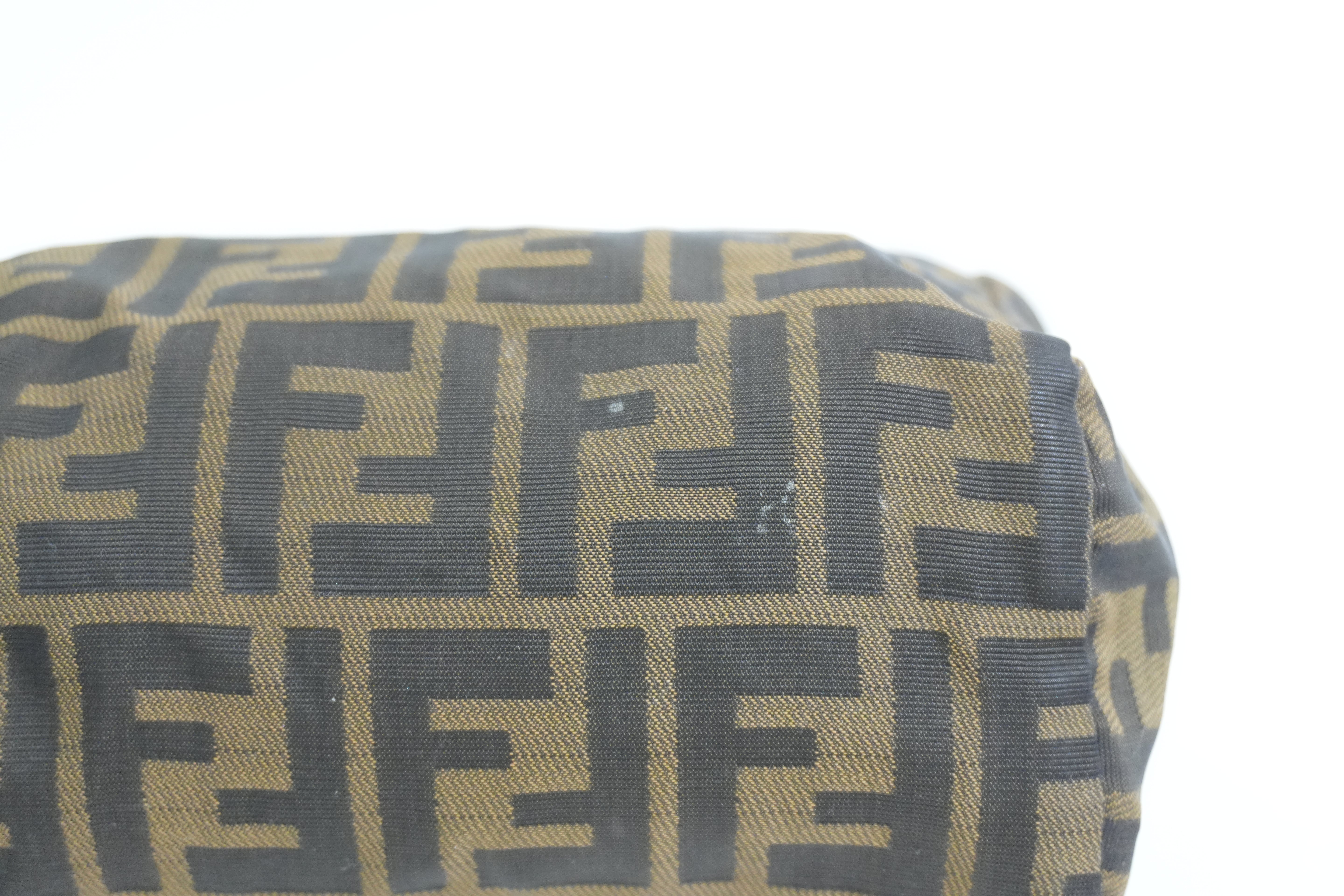 Pre-owned Fendi Zucca Handbag Brown