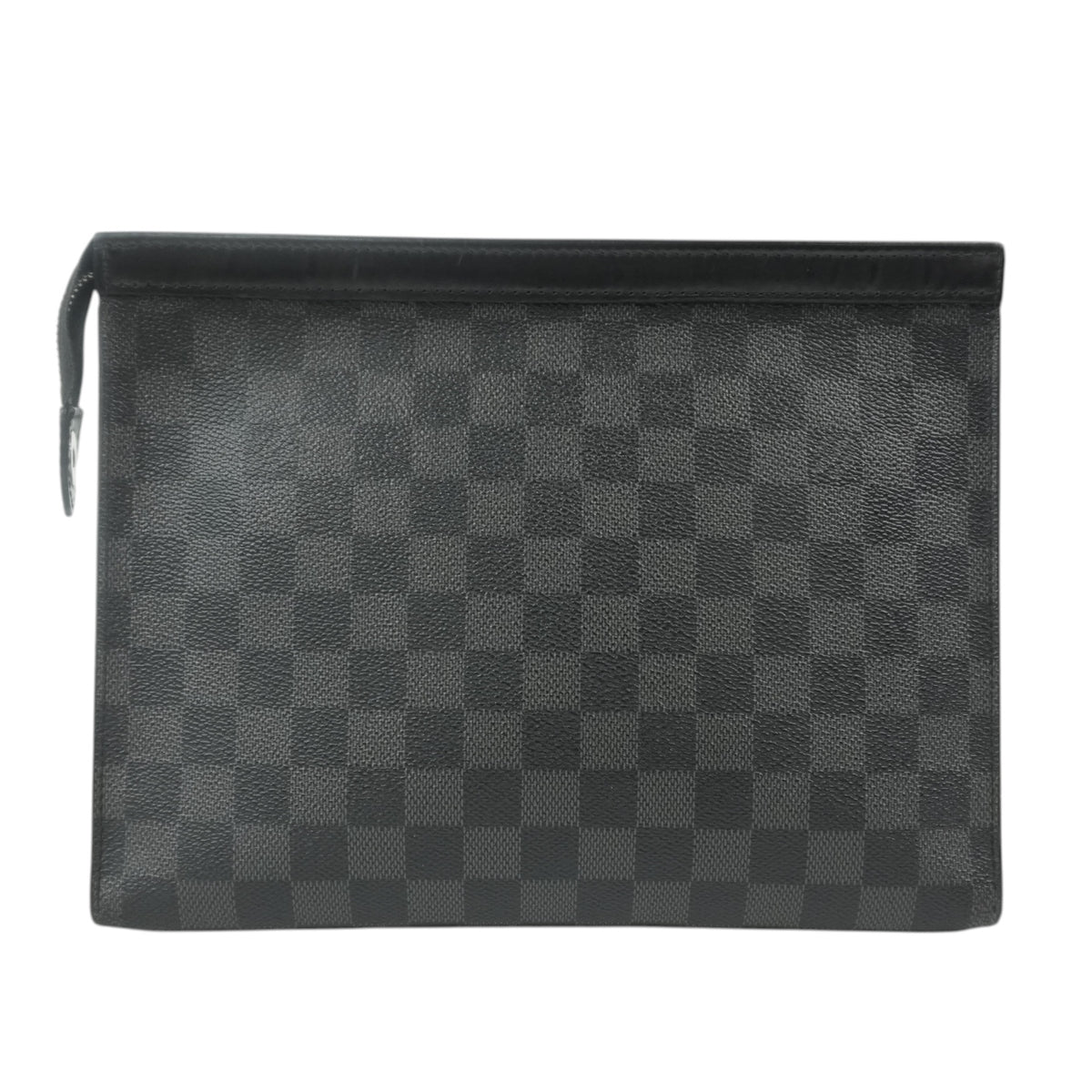 Pre-Owned Louis Vuitton Damier Graphite Pochette Voyage Clutch