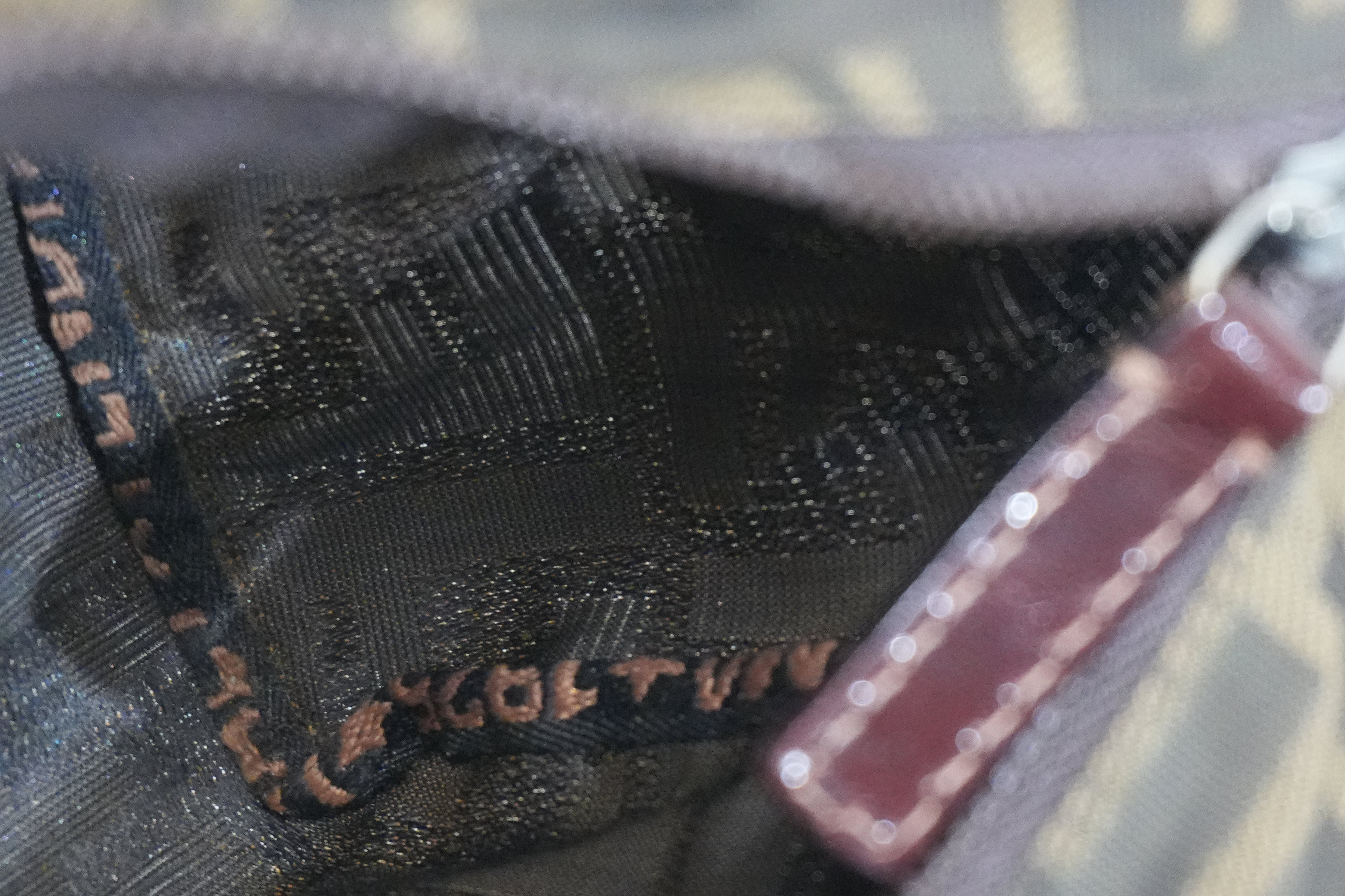 Pre-owned Fendi Zucca Handbag Brown