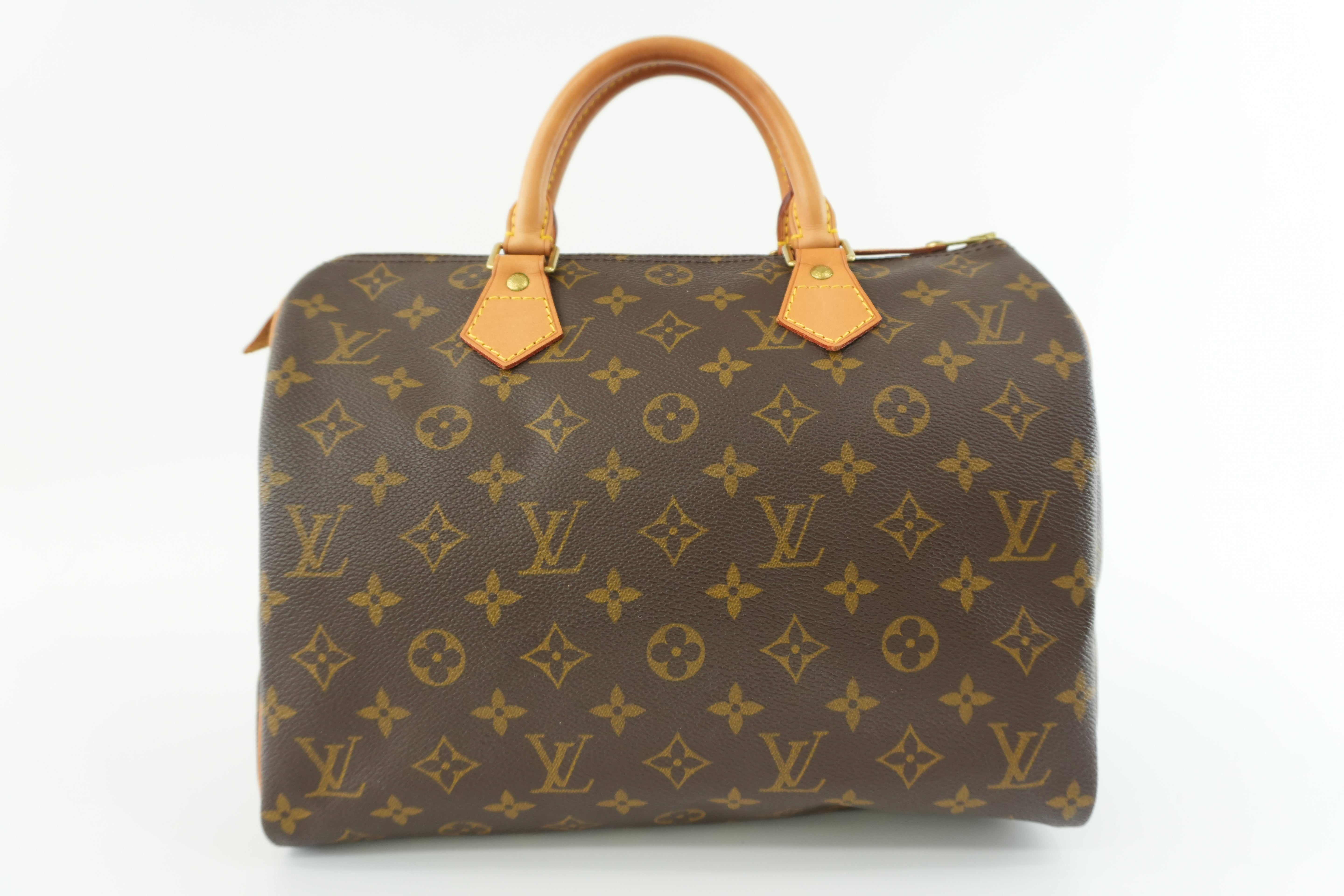 Louis Vuitton Monogram Speedy 30 Handbag Used