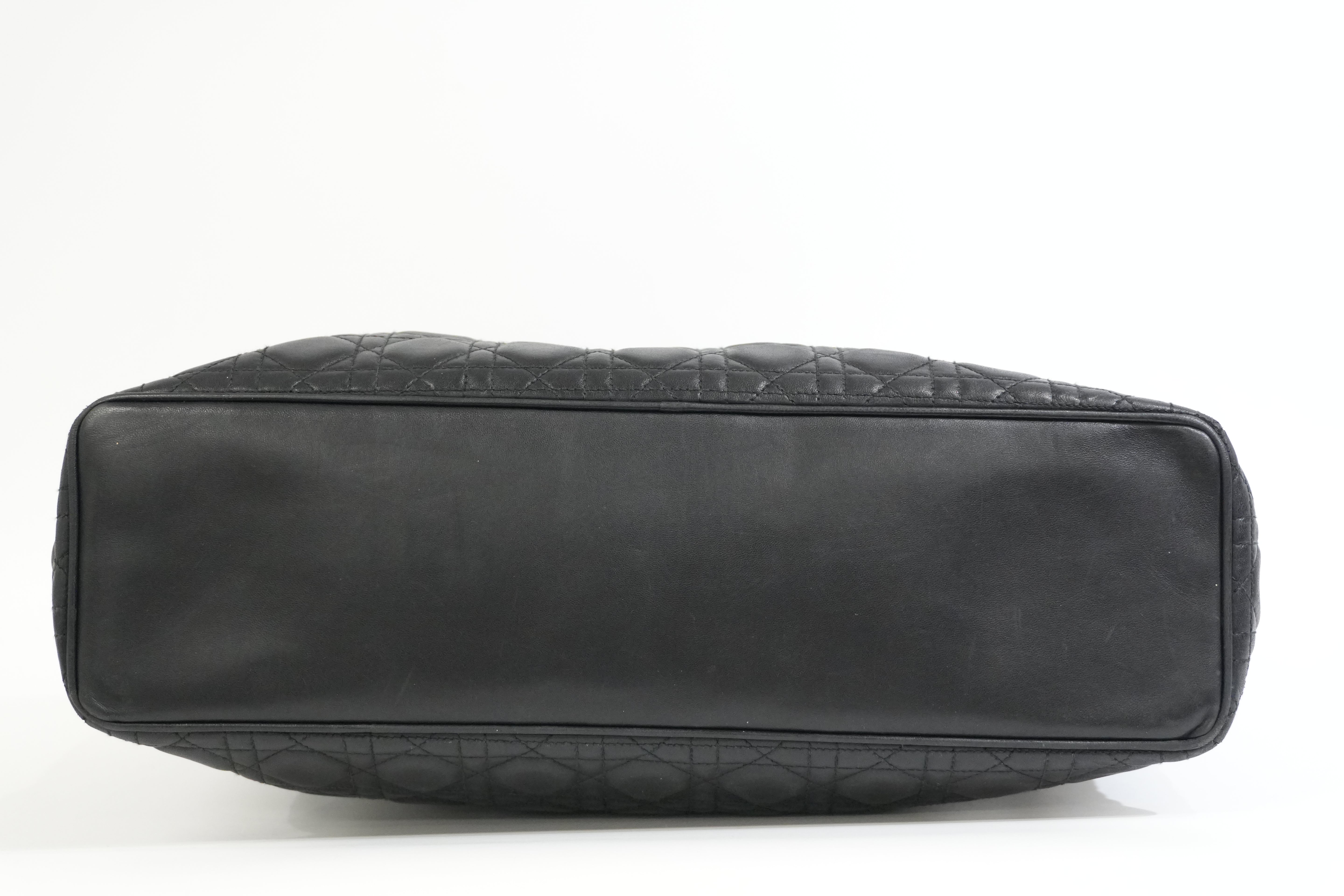 Pre-owned Dior Lady Dior Black