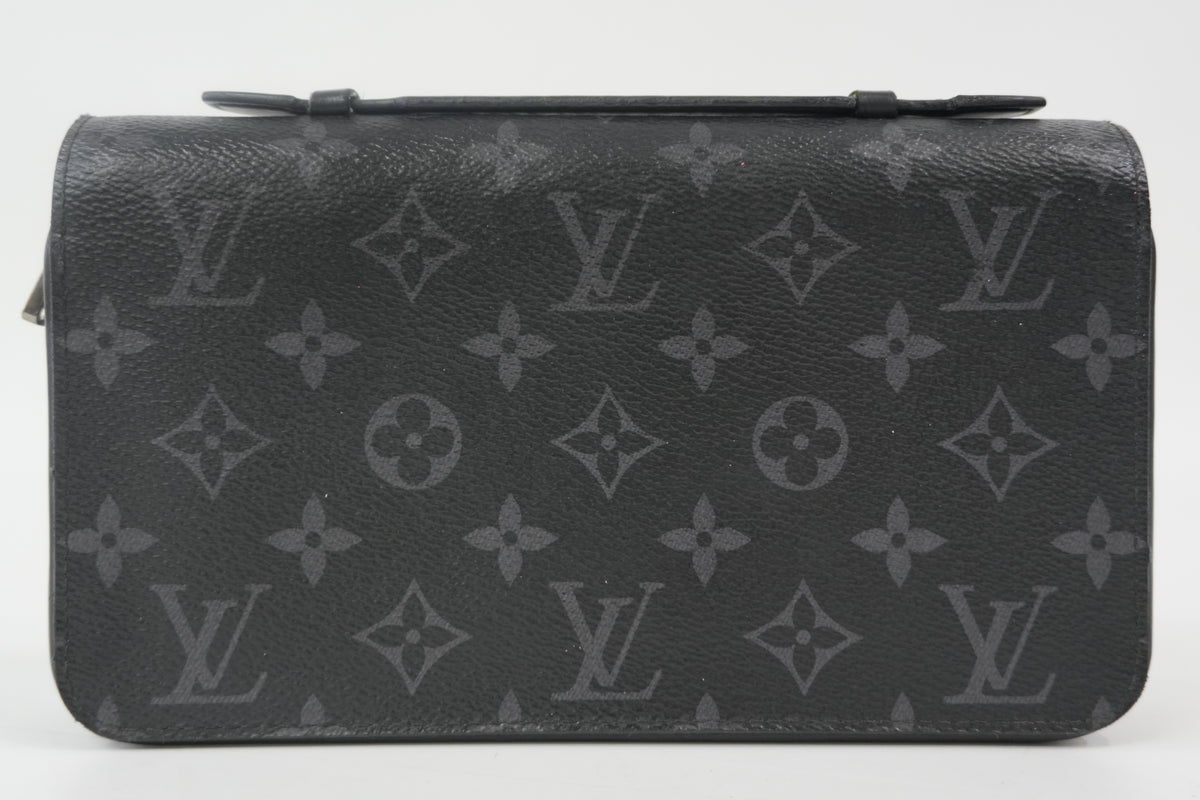 Pre-Owned Louis Vuitton Eclipse Monogram XL Organizer Black