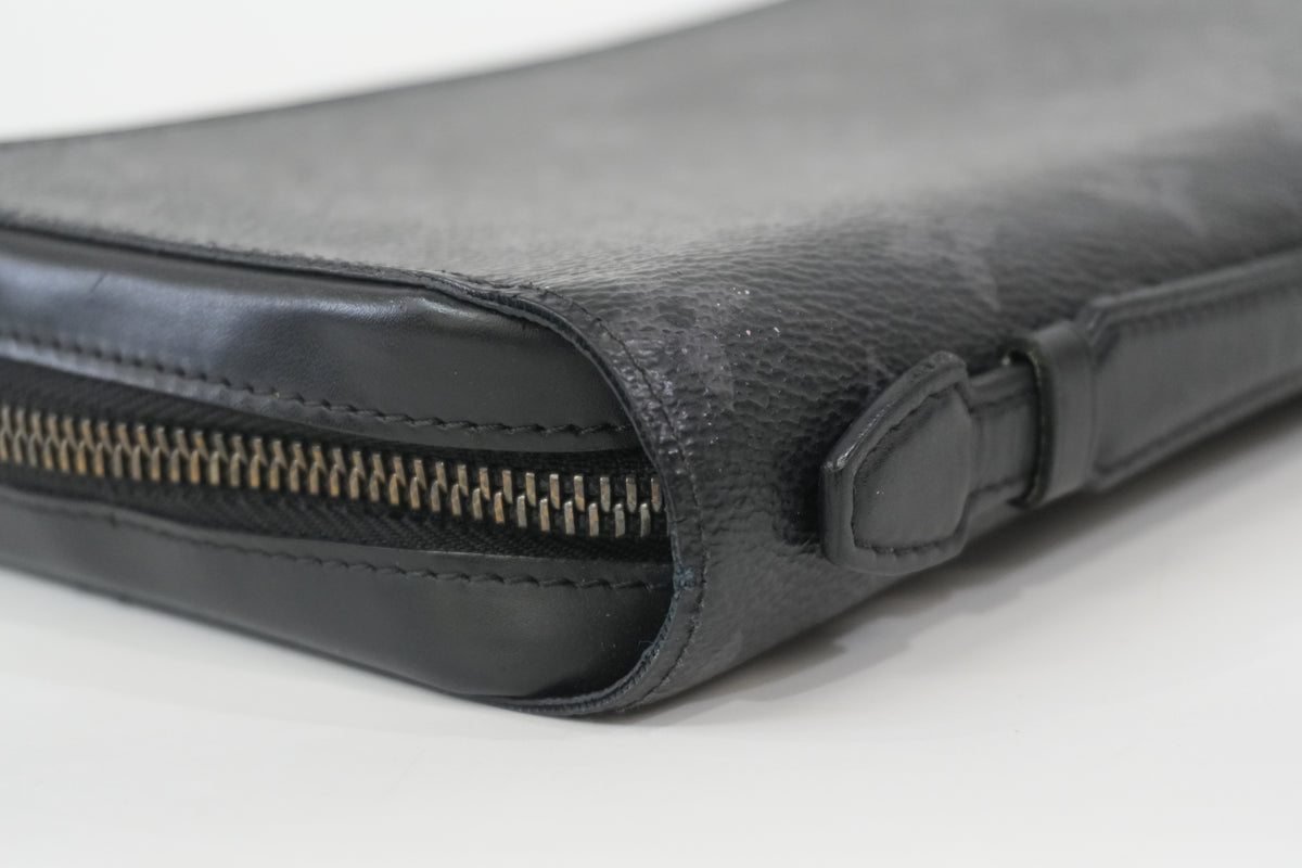 Pre-Owned Louis Vuitton Eclipse Monogram XL Organizer Black