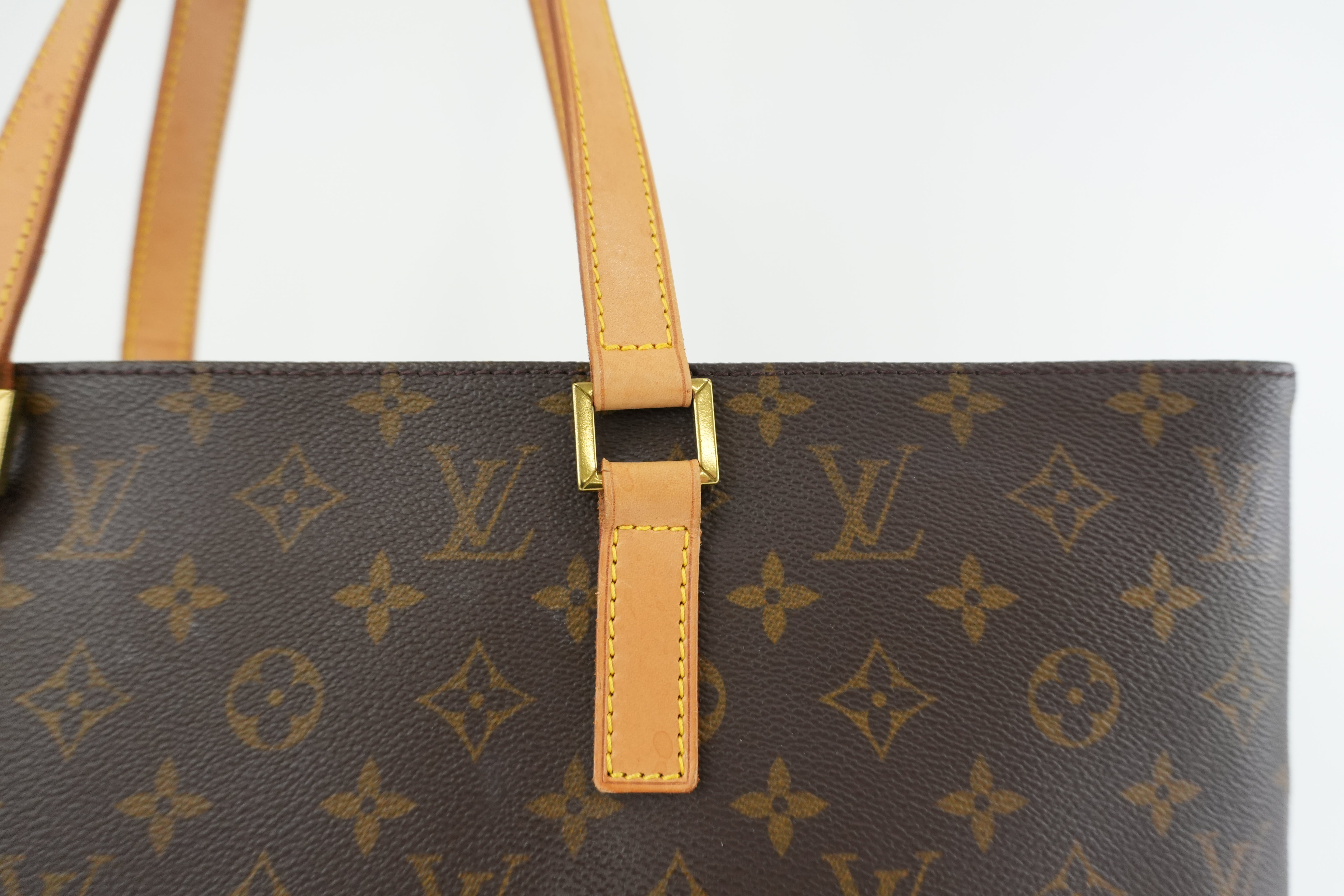 Louis Vuitton Monogram Luco Tote Bag Used