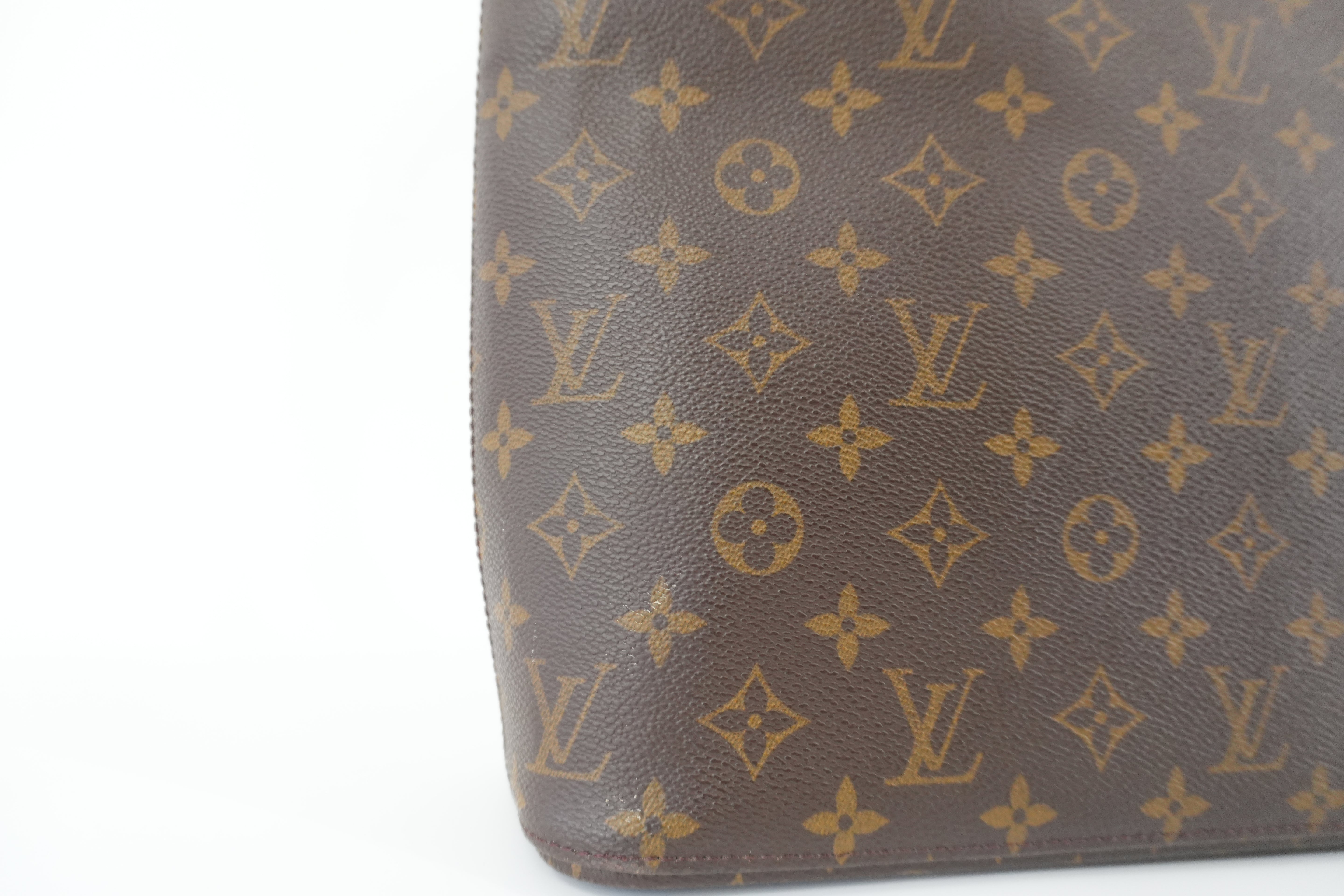 Louis Vuitton Monogram Luco Tote Bag Used