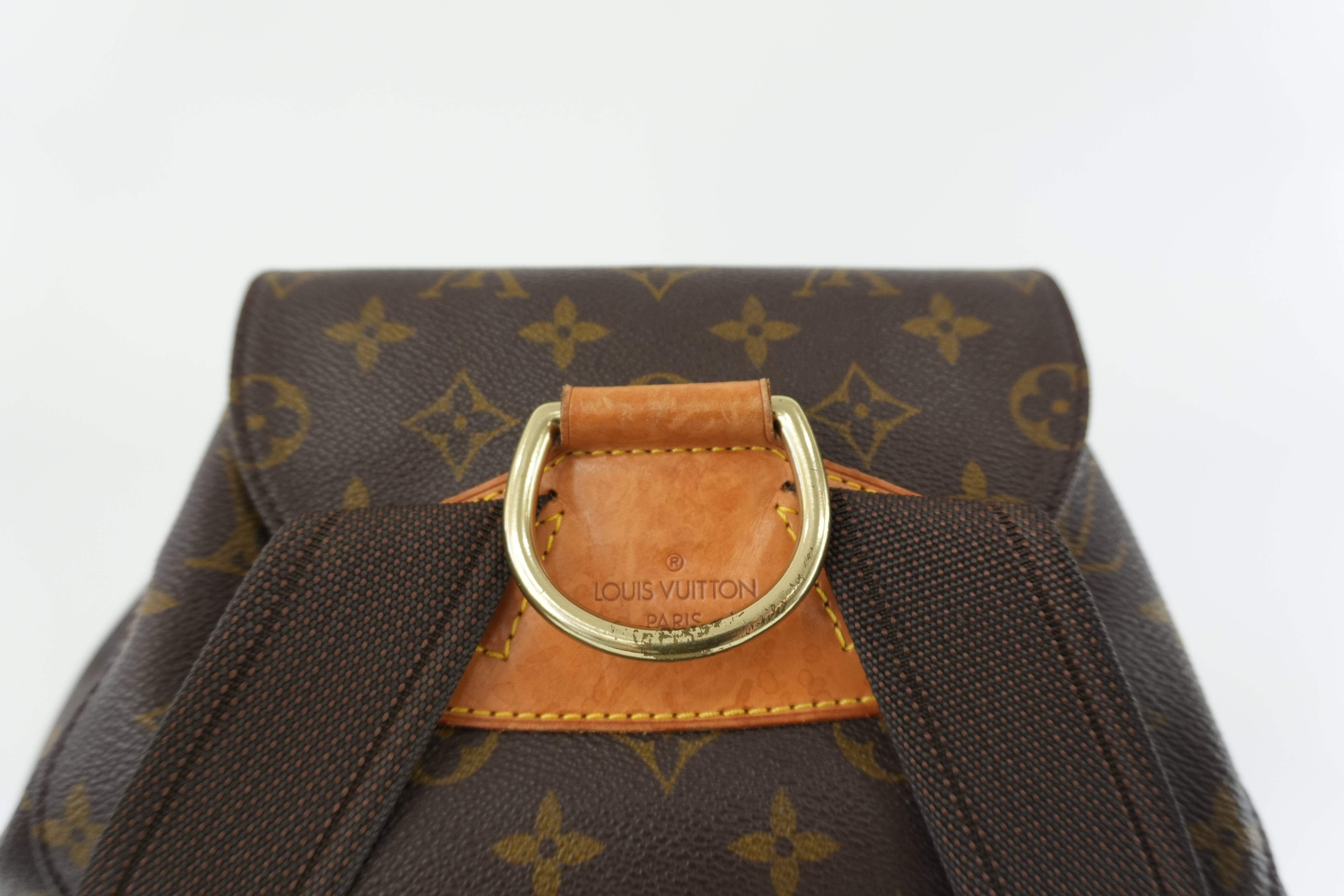 Louis Vuitton Monogram Montsouris GM Backpack Used