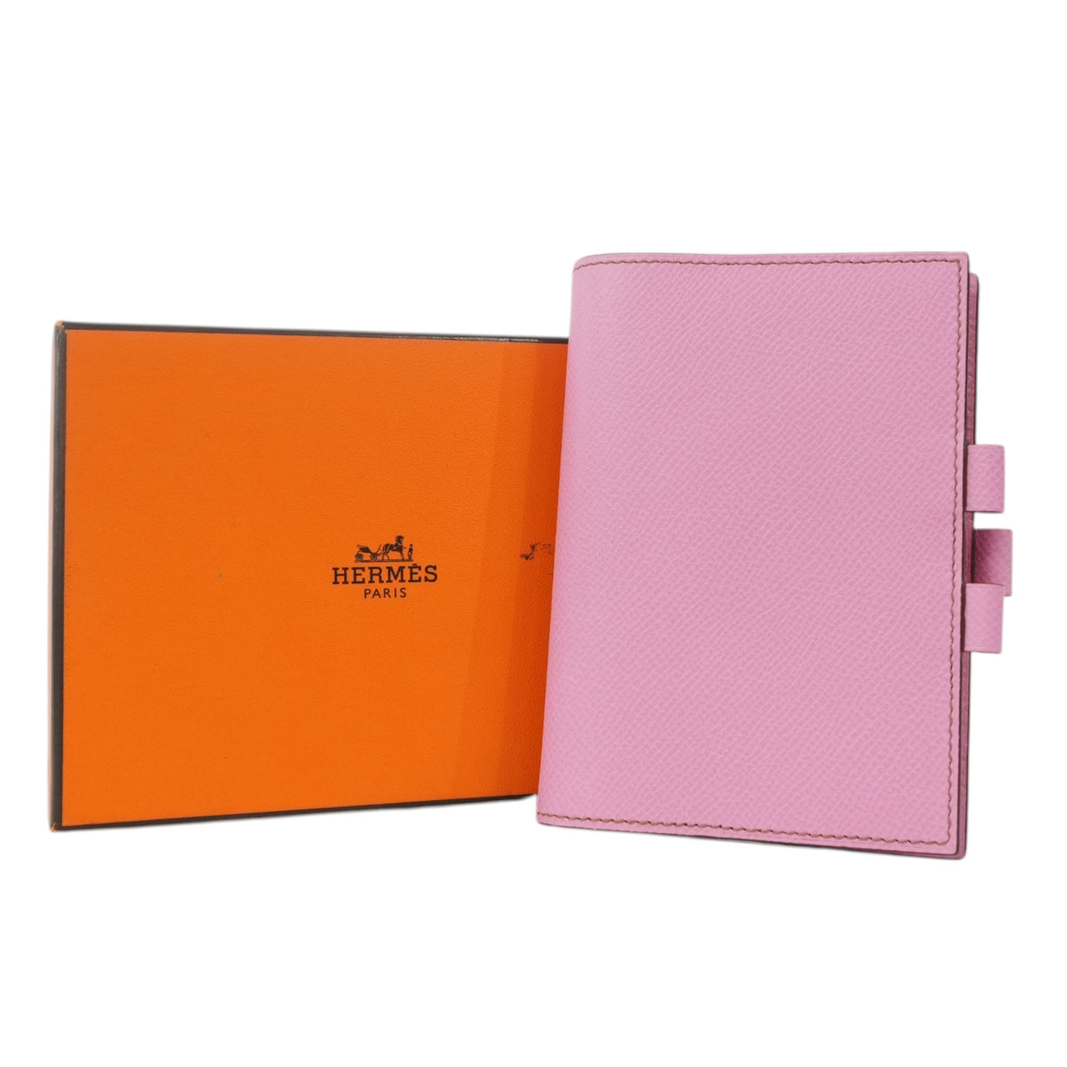 Pre-Owned Hermes Notebook Cover Pink