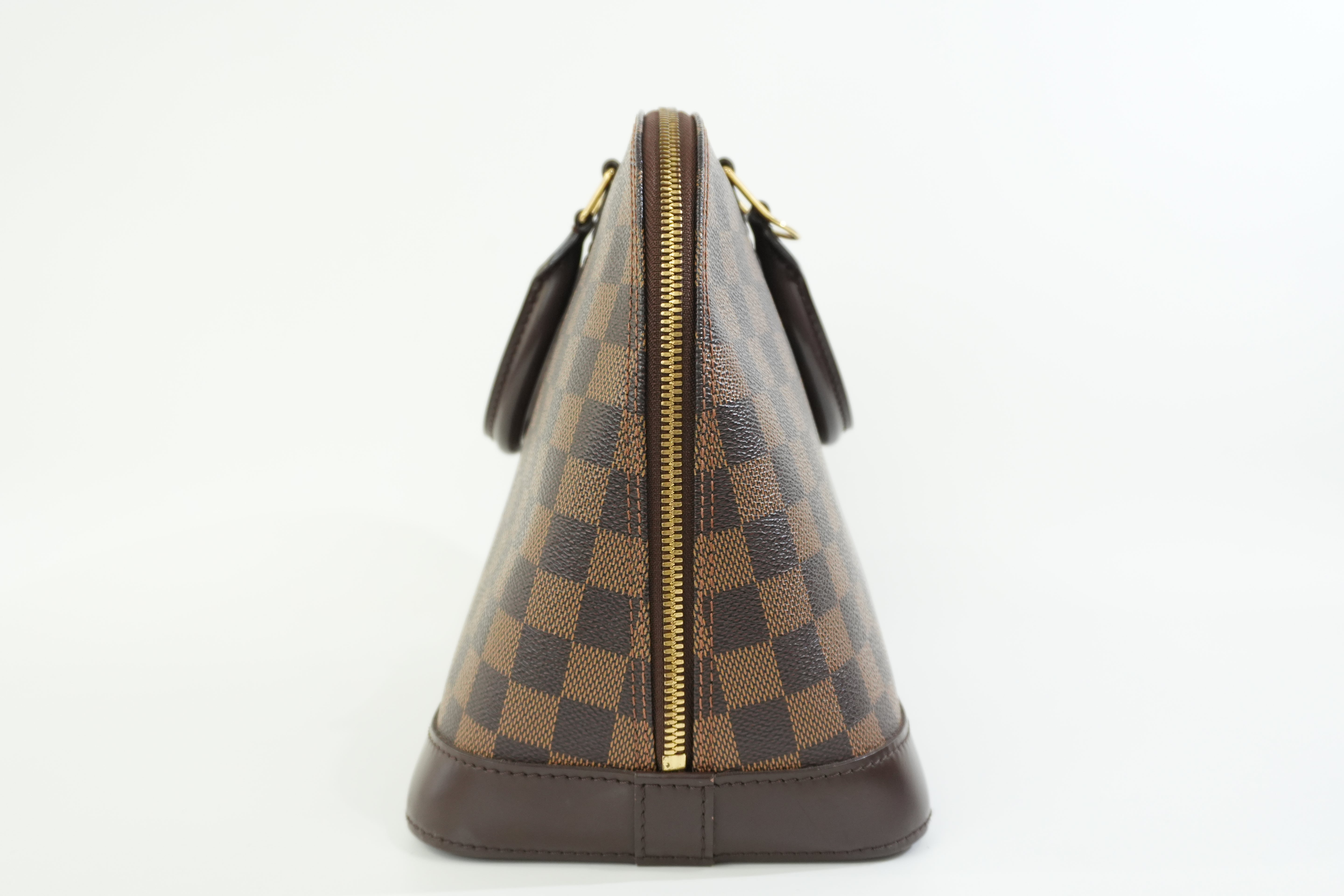 Pre-owned Louis Vuitton Damier Ebene Alma Handbag