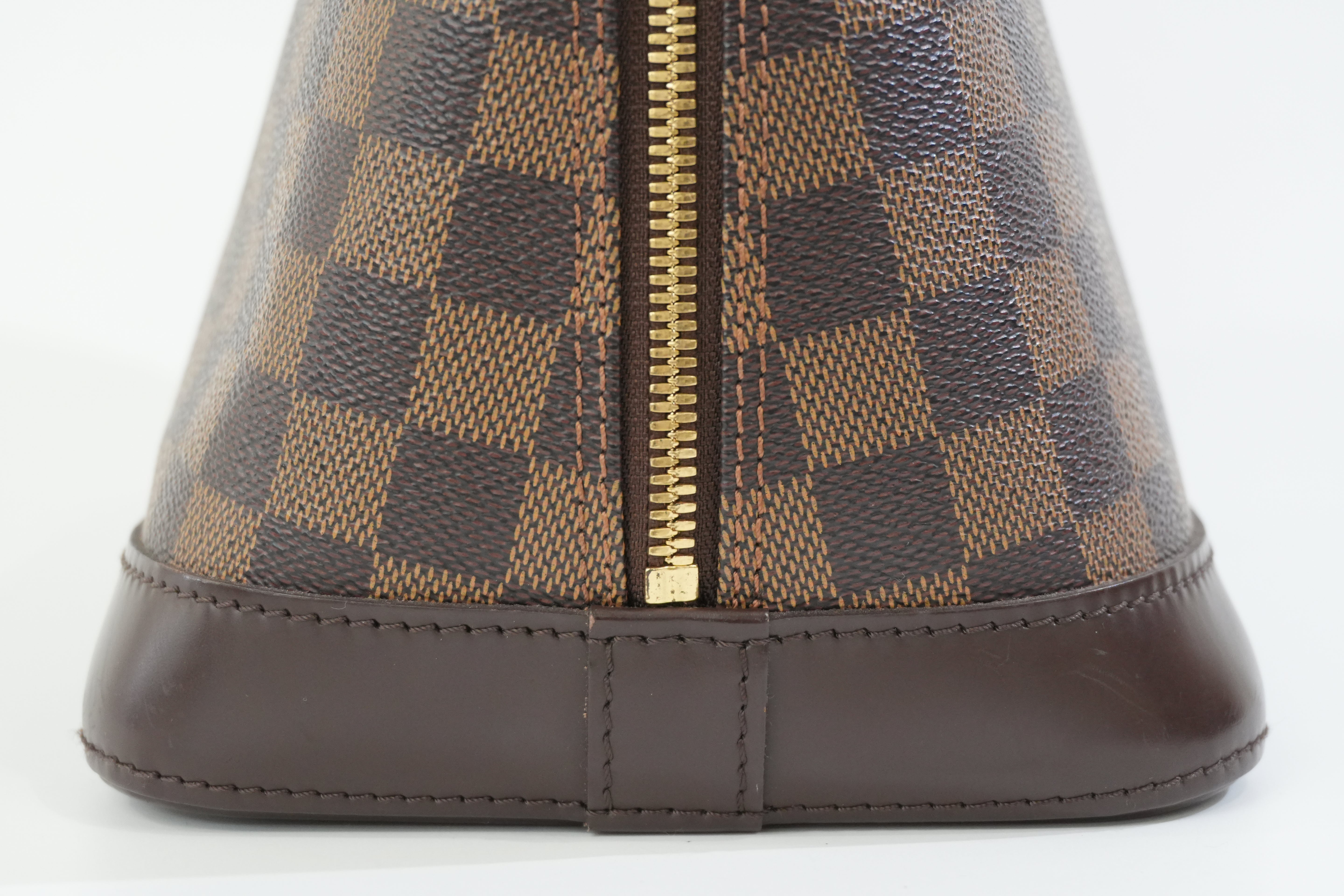 Pre-owned Louis Vuitton Damier Ebene Alma Handbag