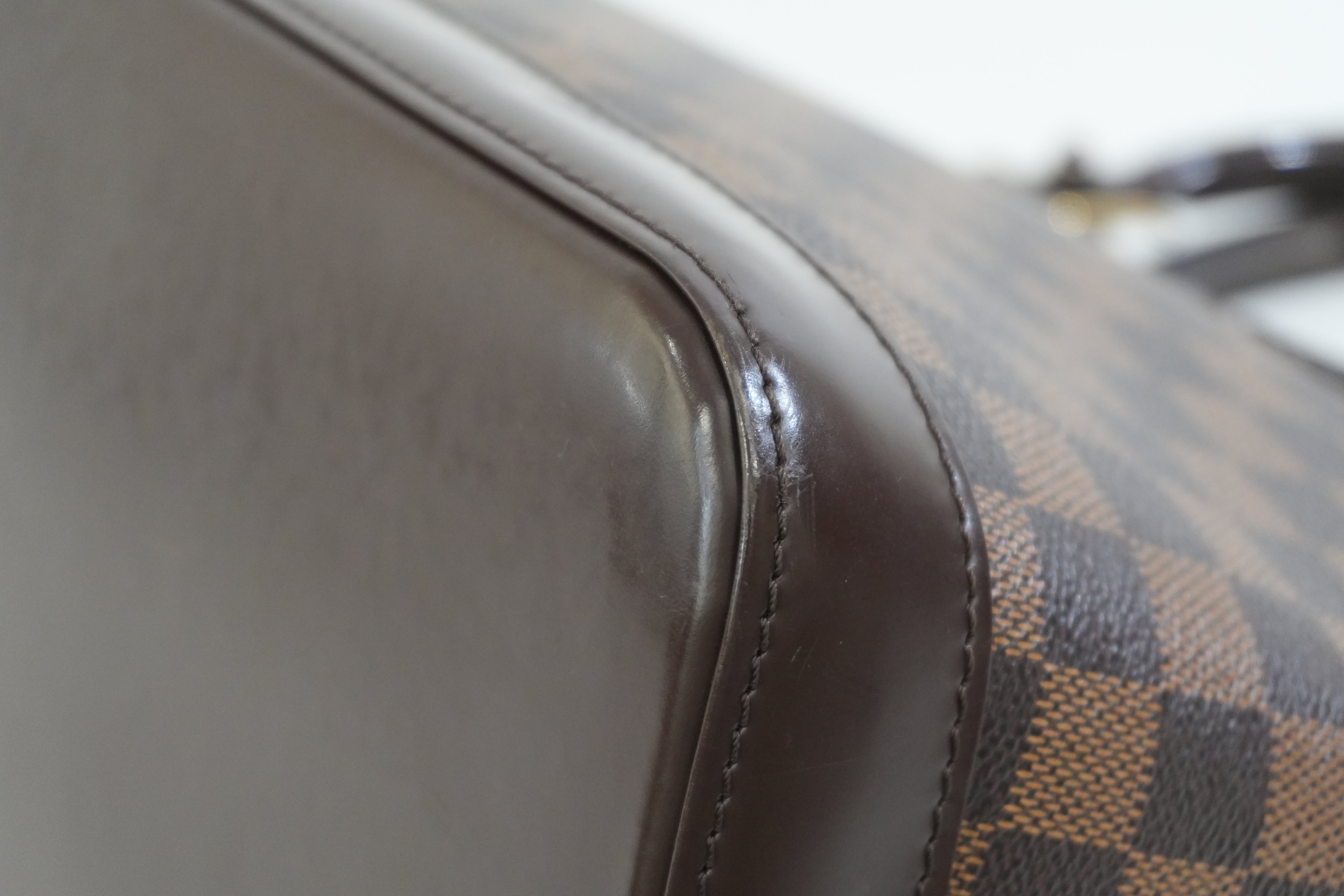 Pre-owned Louis Vuitton Damier Ebene Alma Handbag