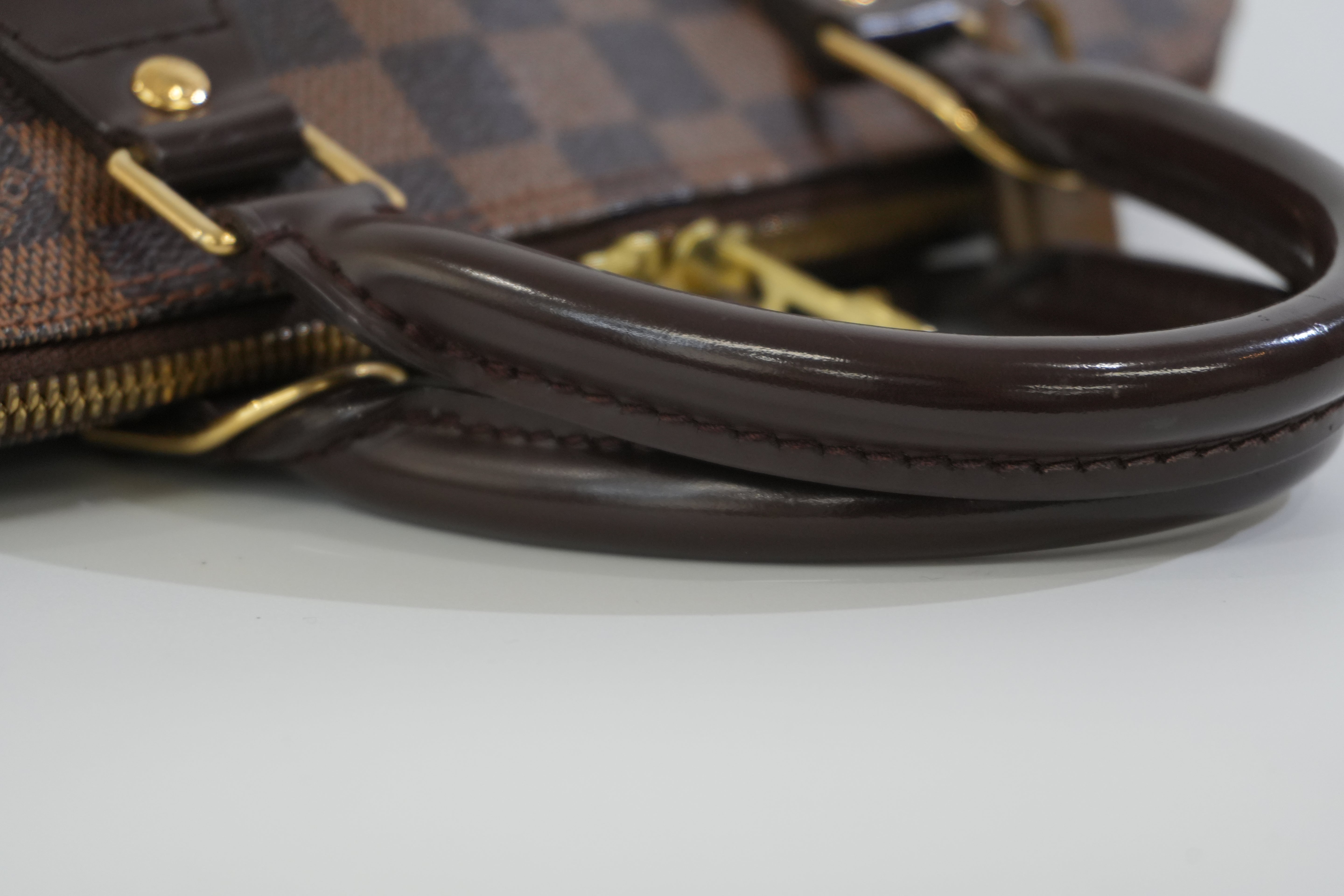 Pre-owned Louis Vuitton Damier Ebene Alma Handbag