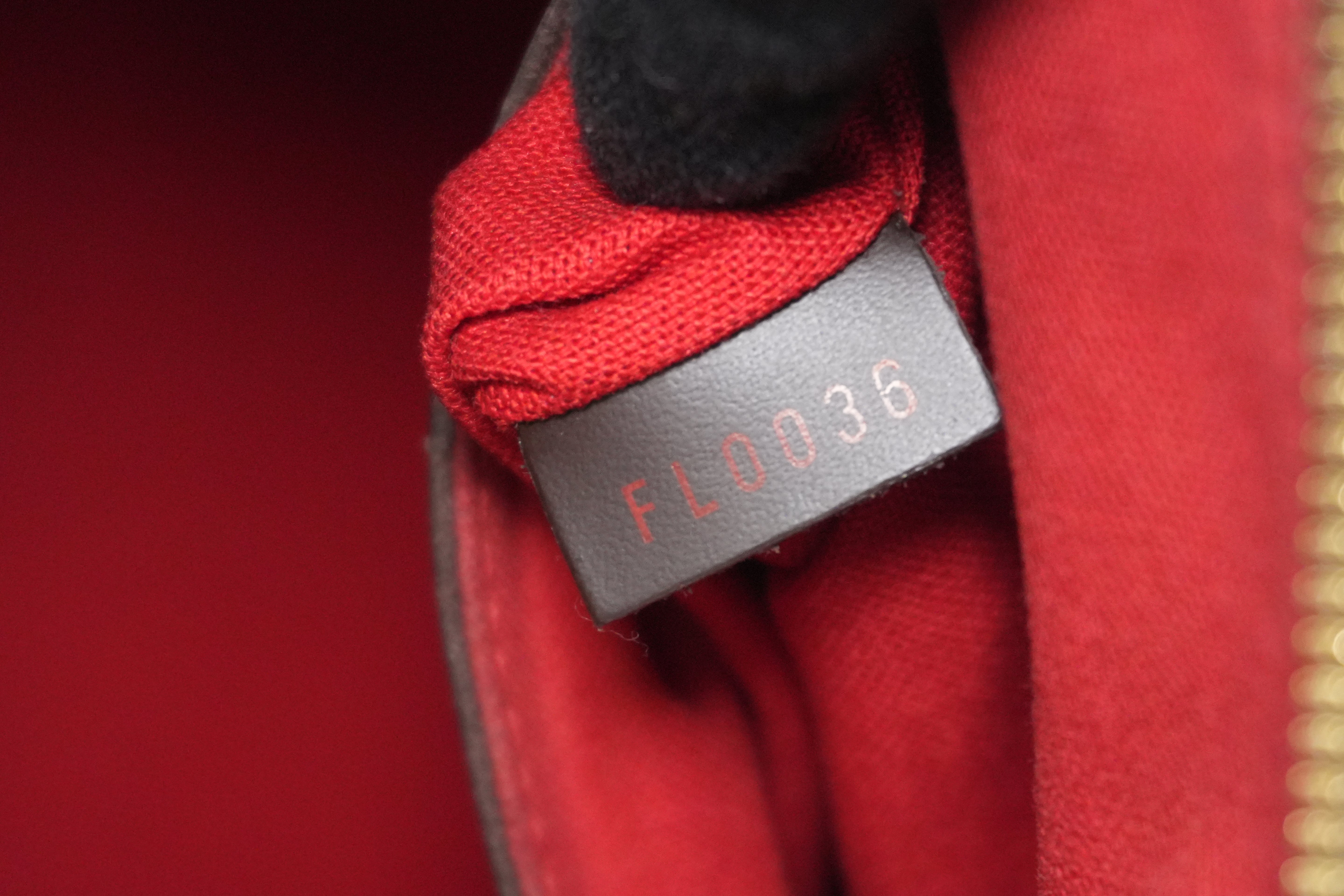 Pre-owned Louis Vuitton Damier Ebene Alma Handbag