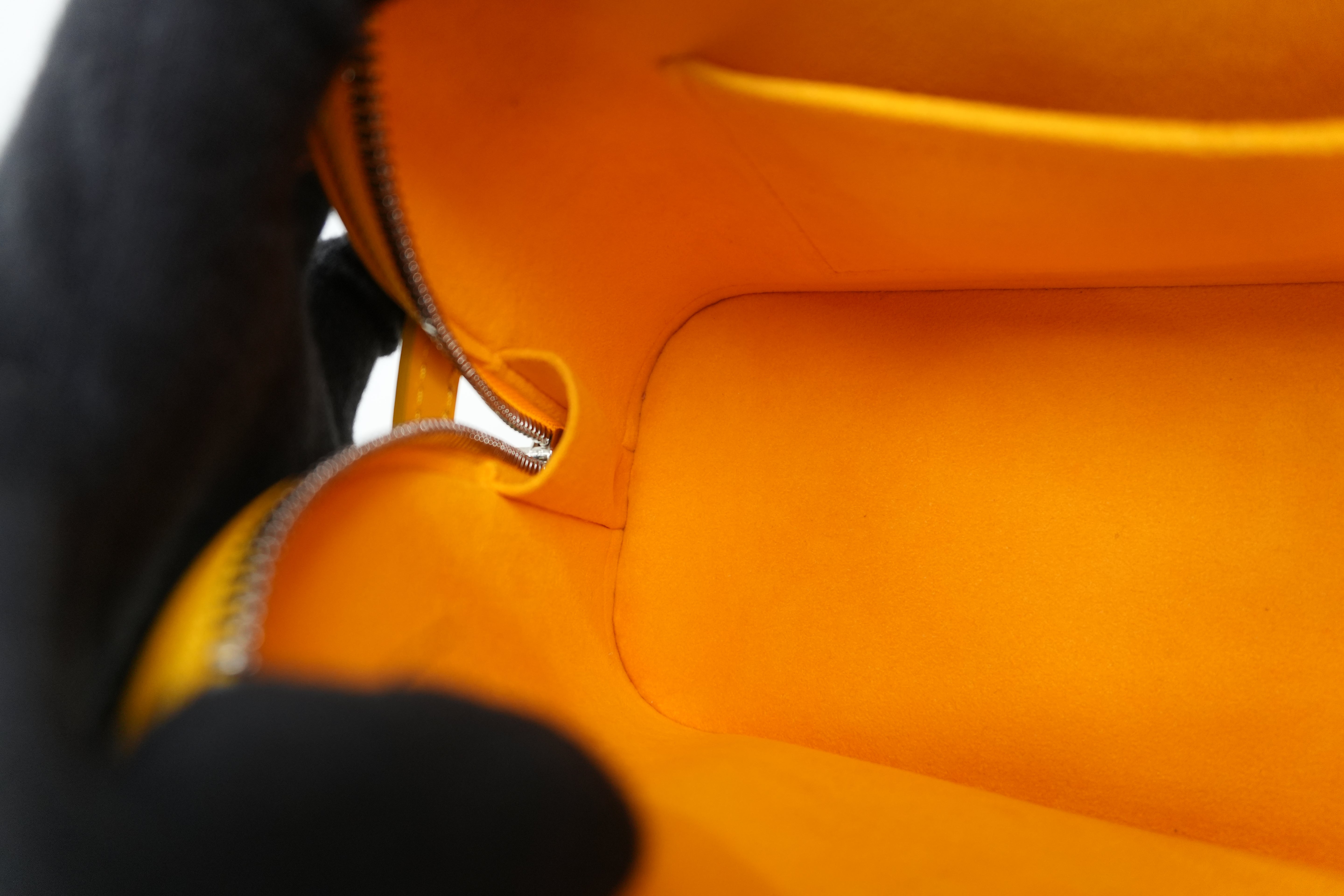 Louis Vuitton Alma BB Epi Yellow Used