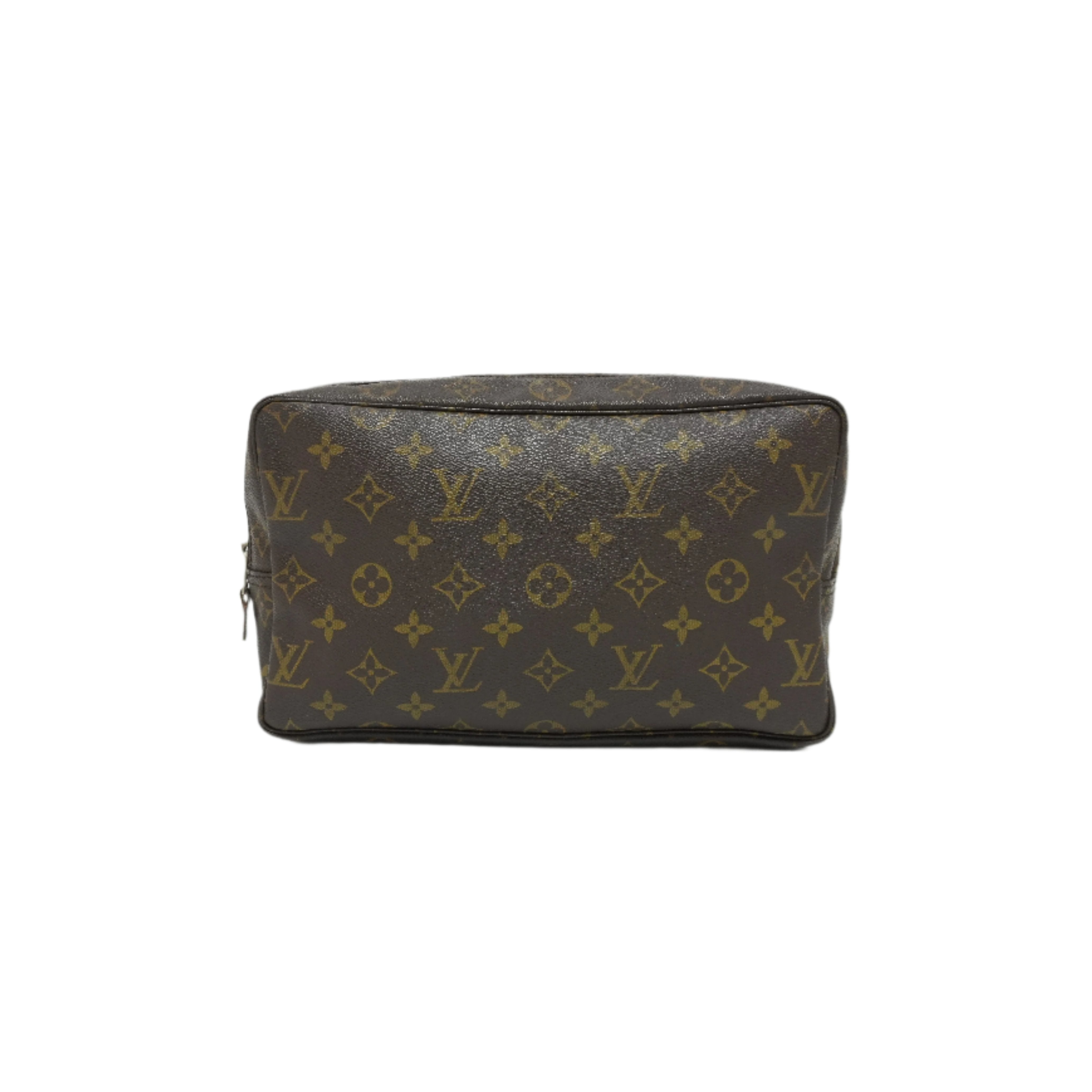 Louis Vuitton Monogram Trousse 28 Brown Used