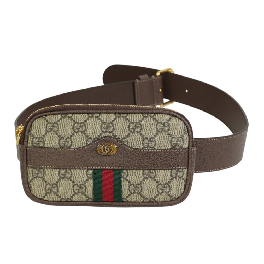 Pre-owned Gucci Ophidia Belt Bag Size 85