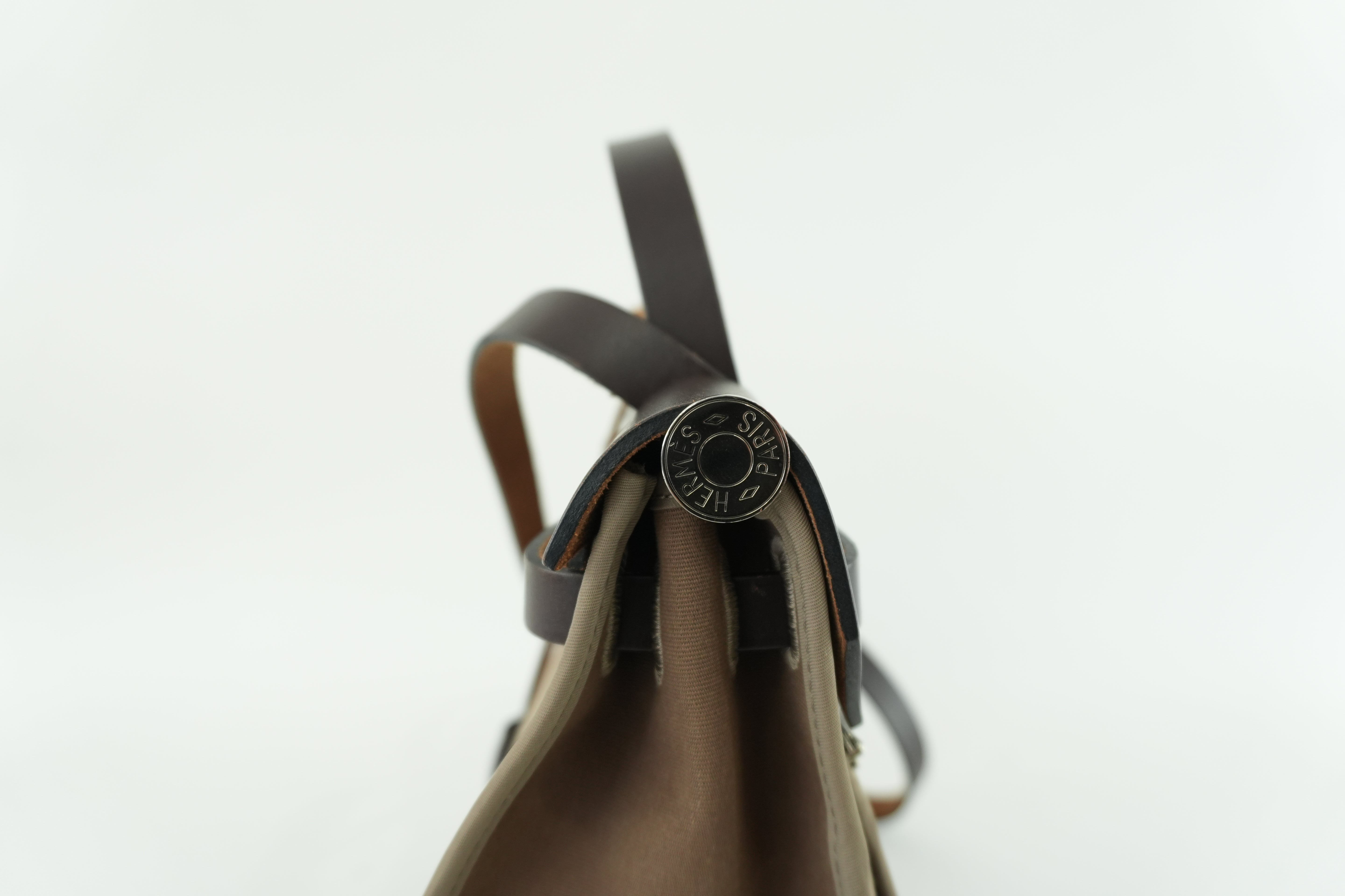 Hermes Herbag Herzip 31 Brown Used