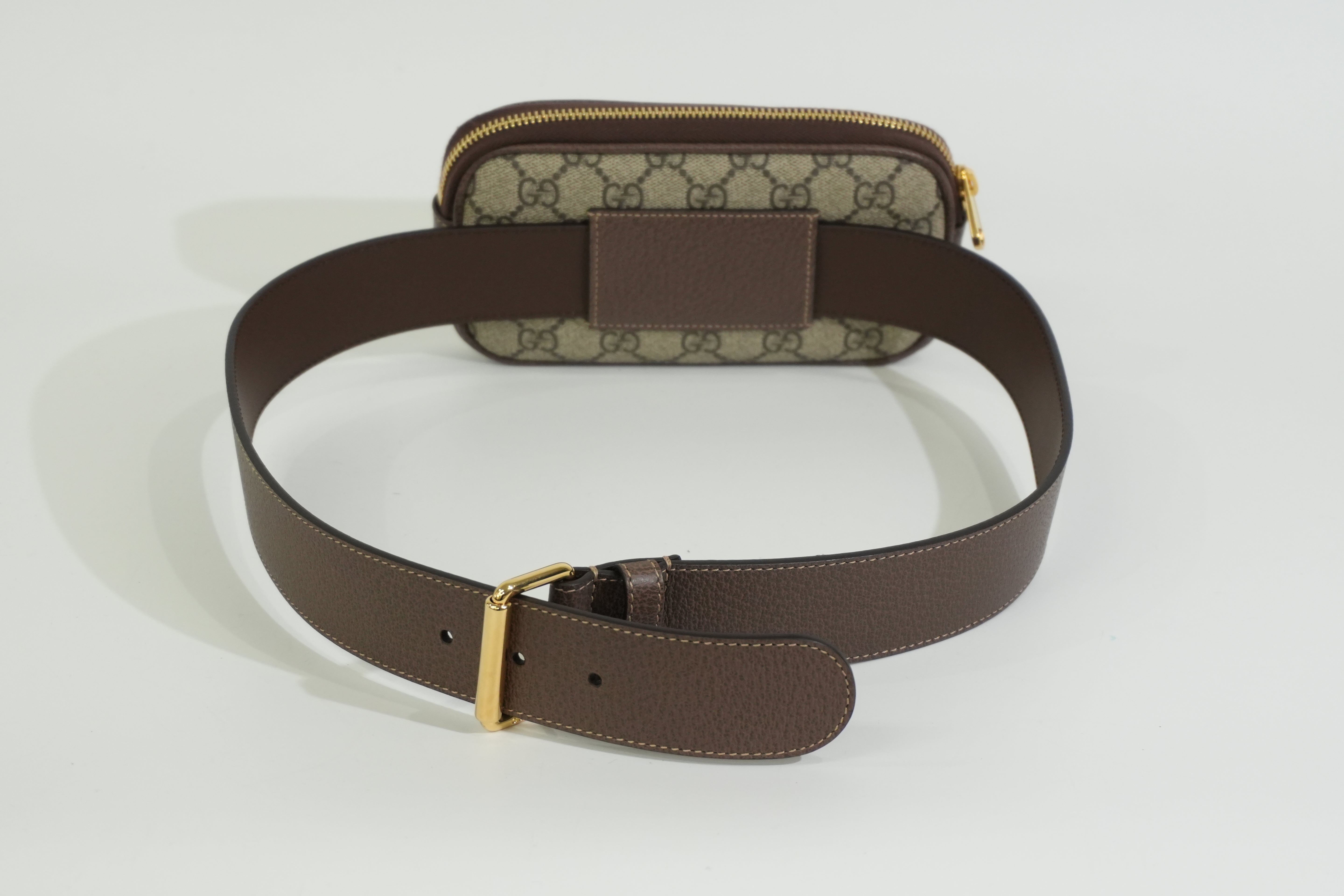 Pre-owned Gucci Ophidia Belt Bag Size 85