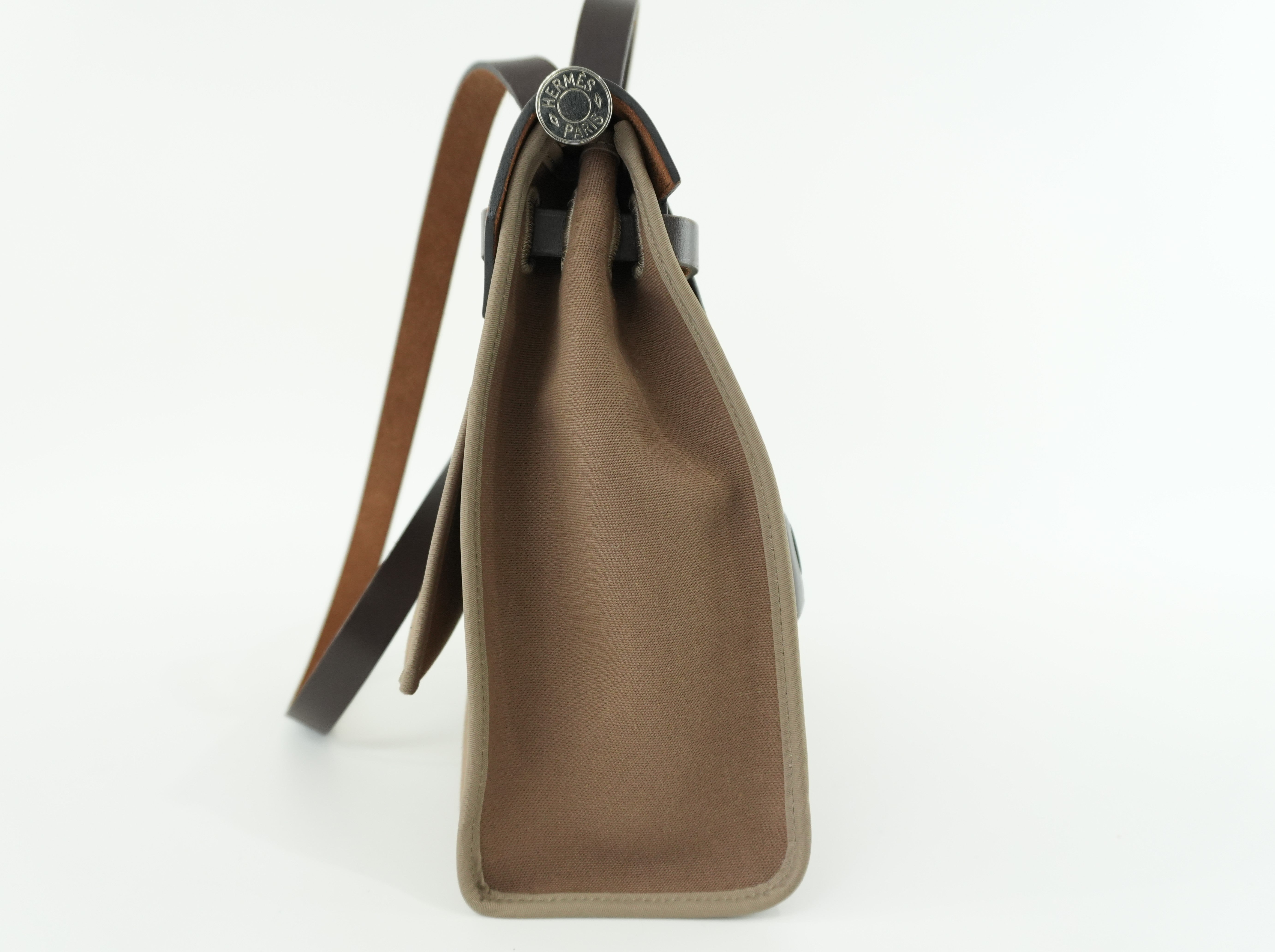 Hermes Herbag Herzip 31 Brown Used