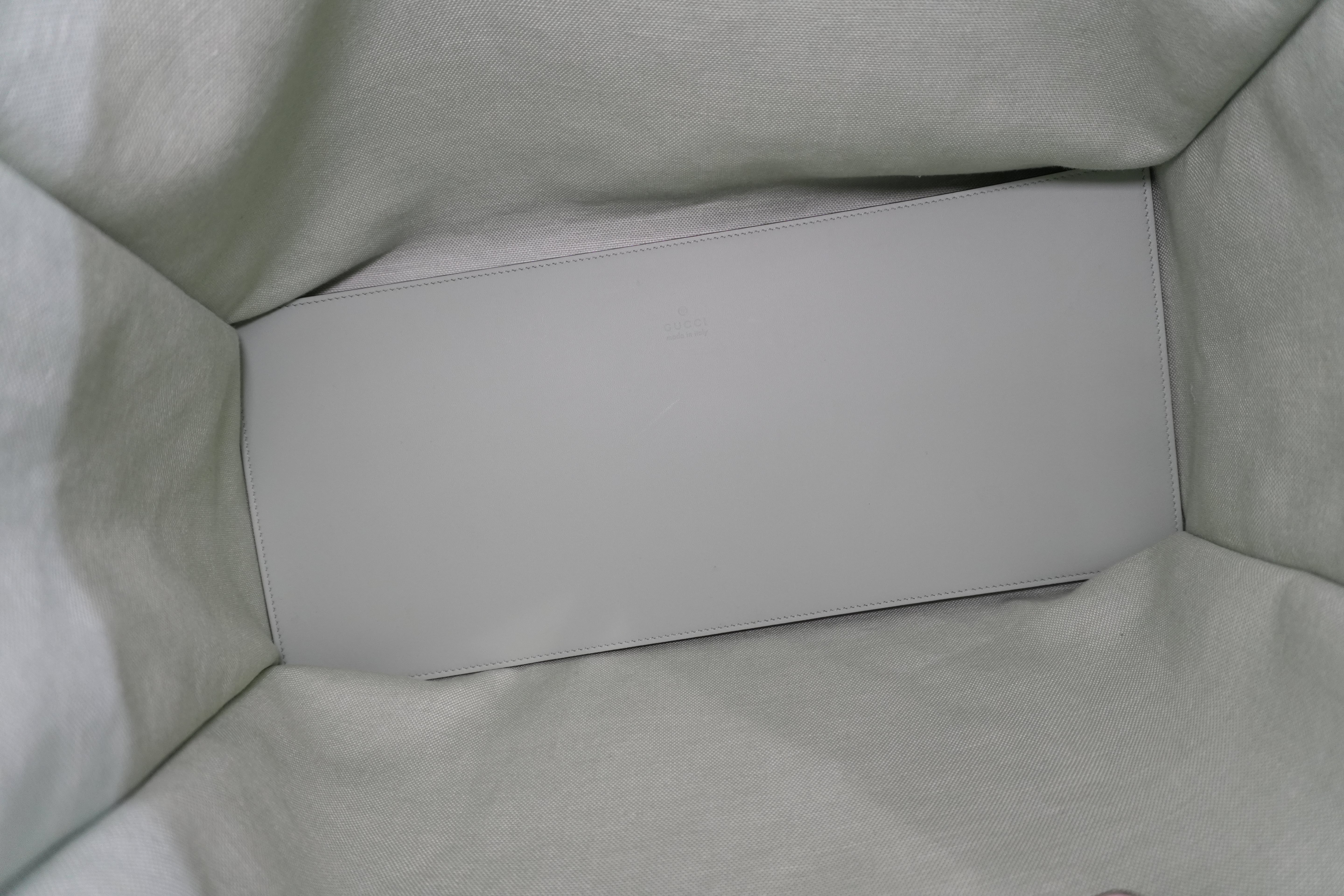 Pre-owned Gucci Large Ophidia GG Tote Bag Green